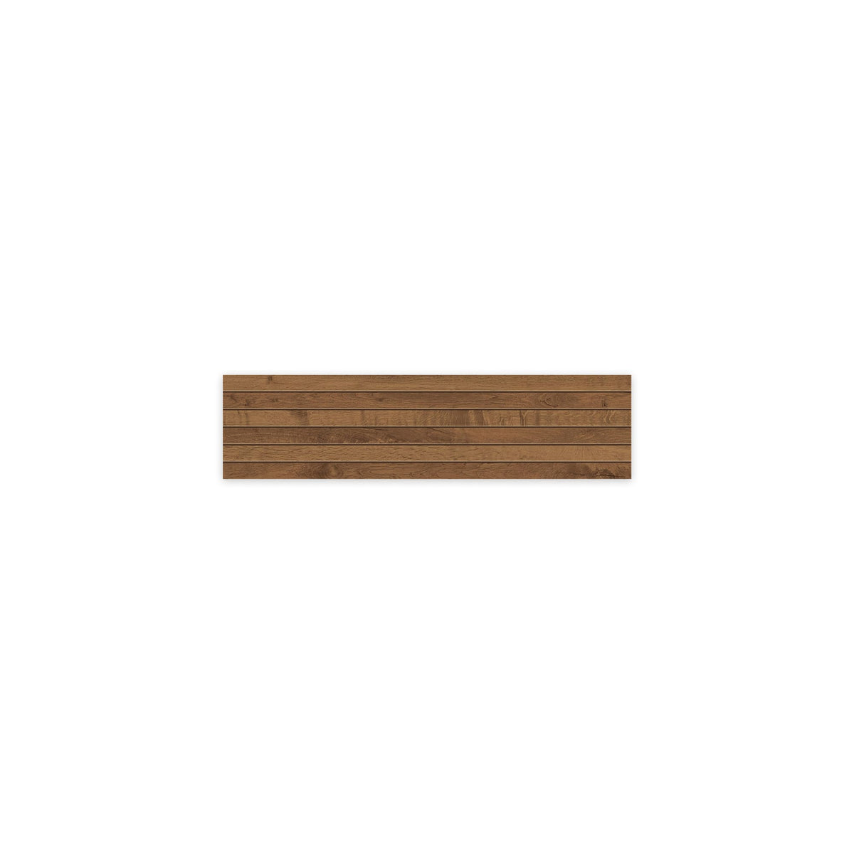 Carrelage effet Parquet Bois Chêne Cognac Stripe 75x18,5x0,9 cm Mat Lorenta - Sol et mur intérieur