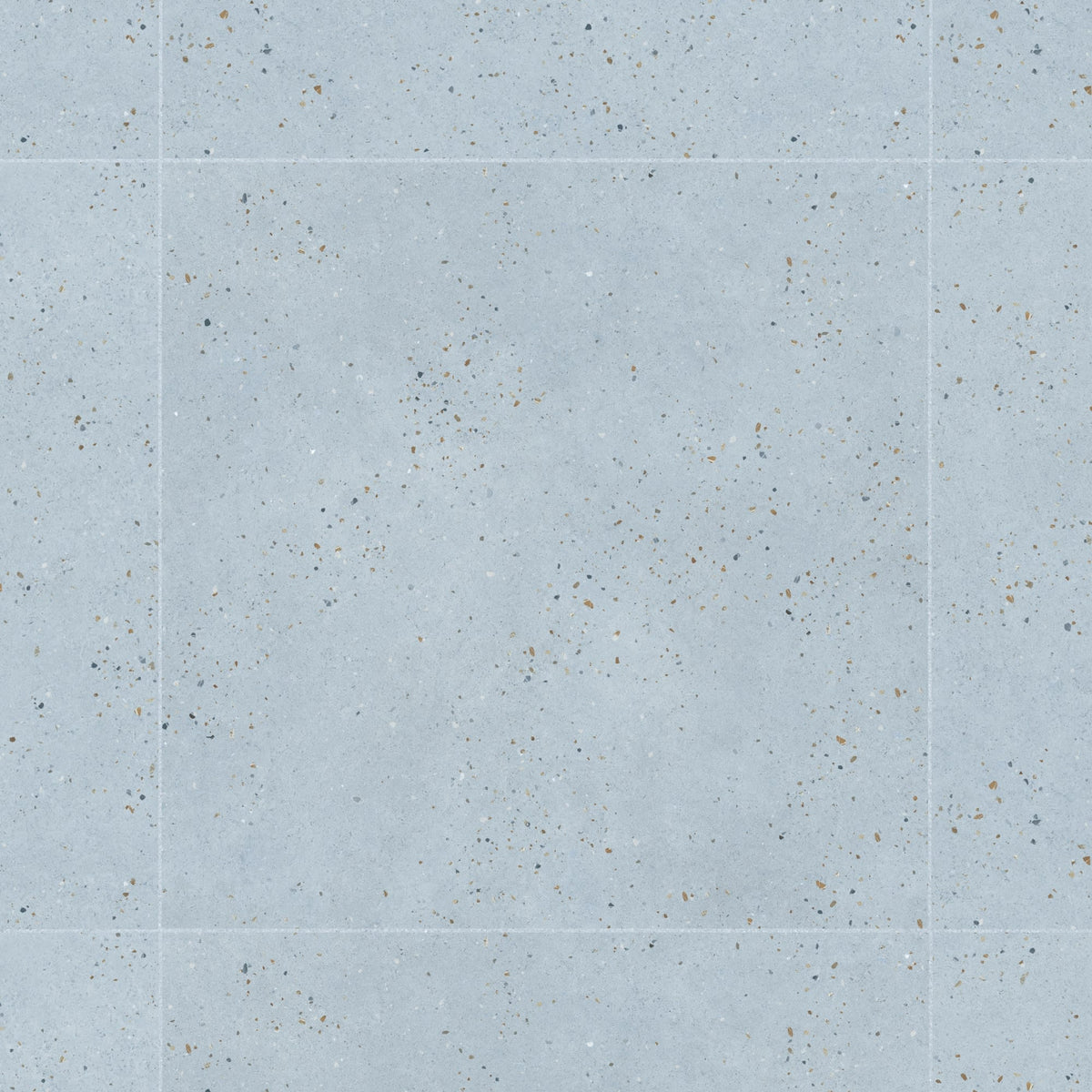 Carrelage effet Terrazzo Bleu 90x90x0,9 cm Soreli - Sol et mur intérieur