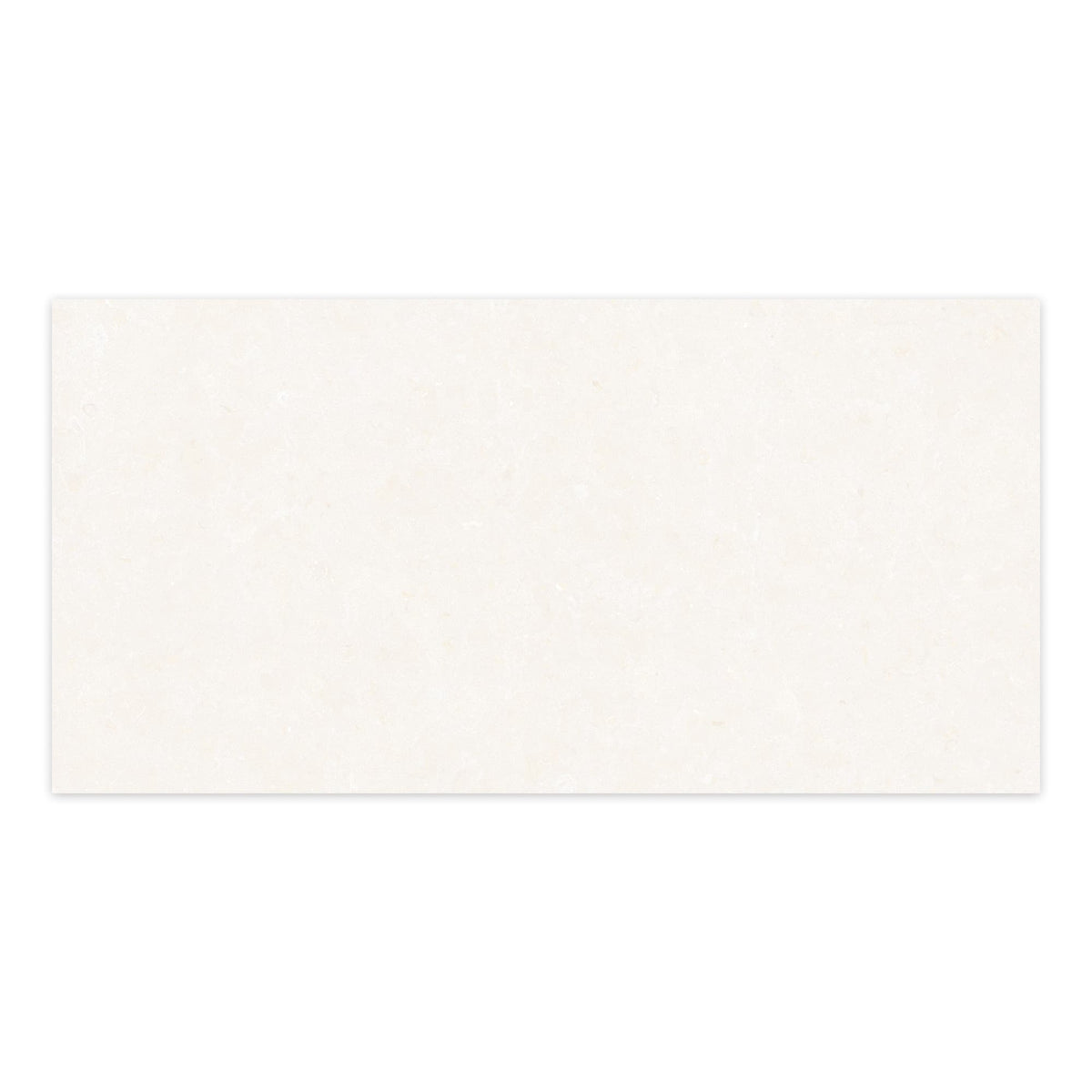 Carrelage effet Pierre Blanc Nuage 100x50x2 cm Belmorin - Sol extérieur