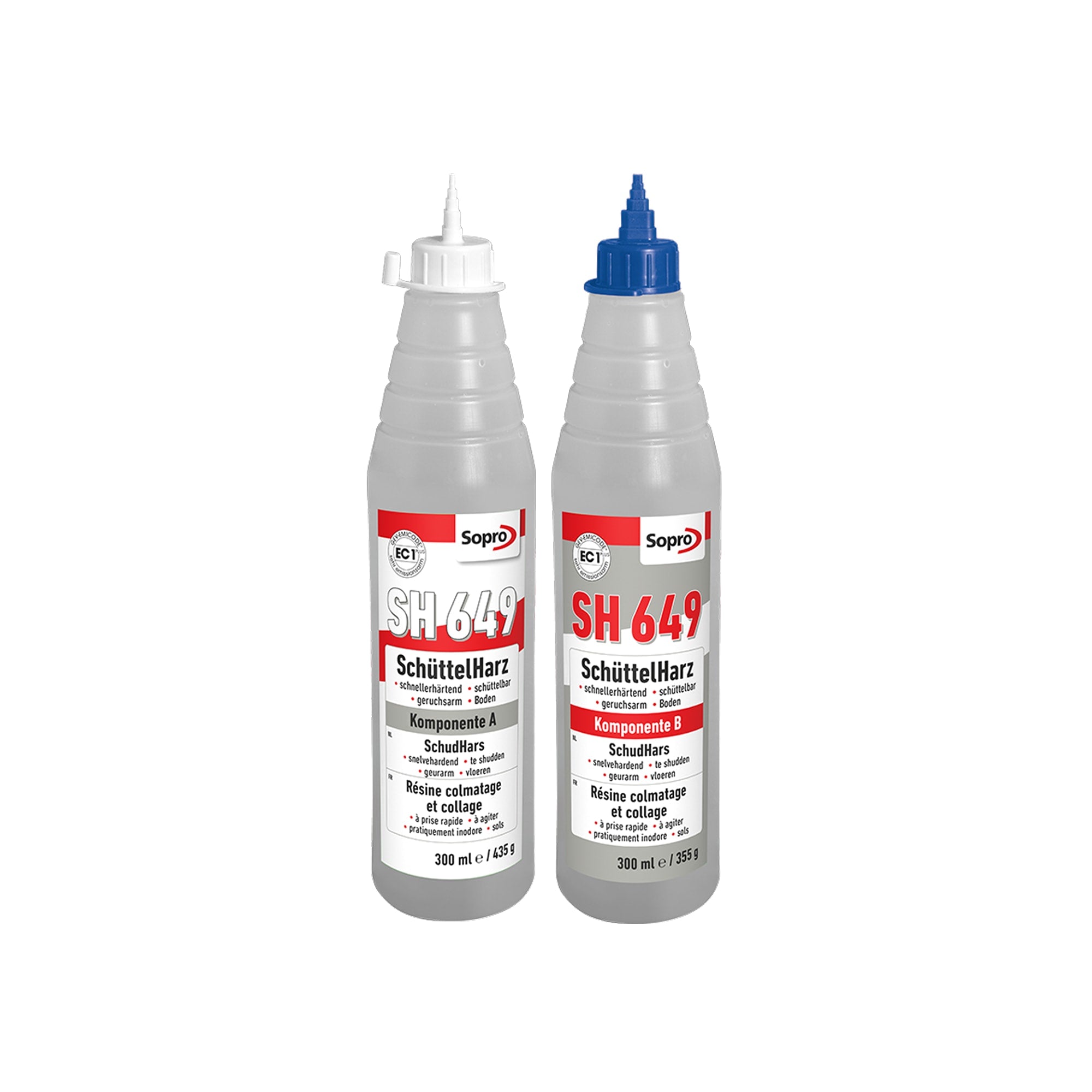 Résine de réparation fissures chape - Sopro SH 649 - 600 ml