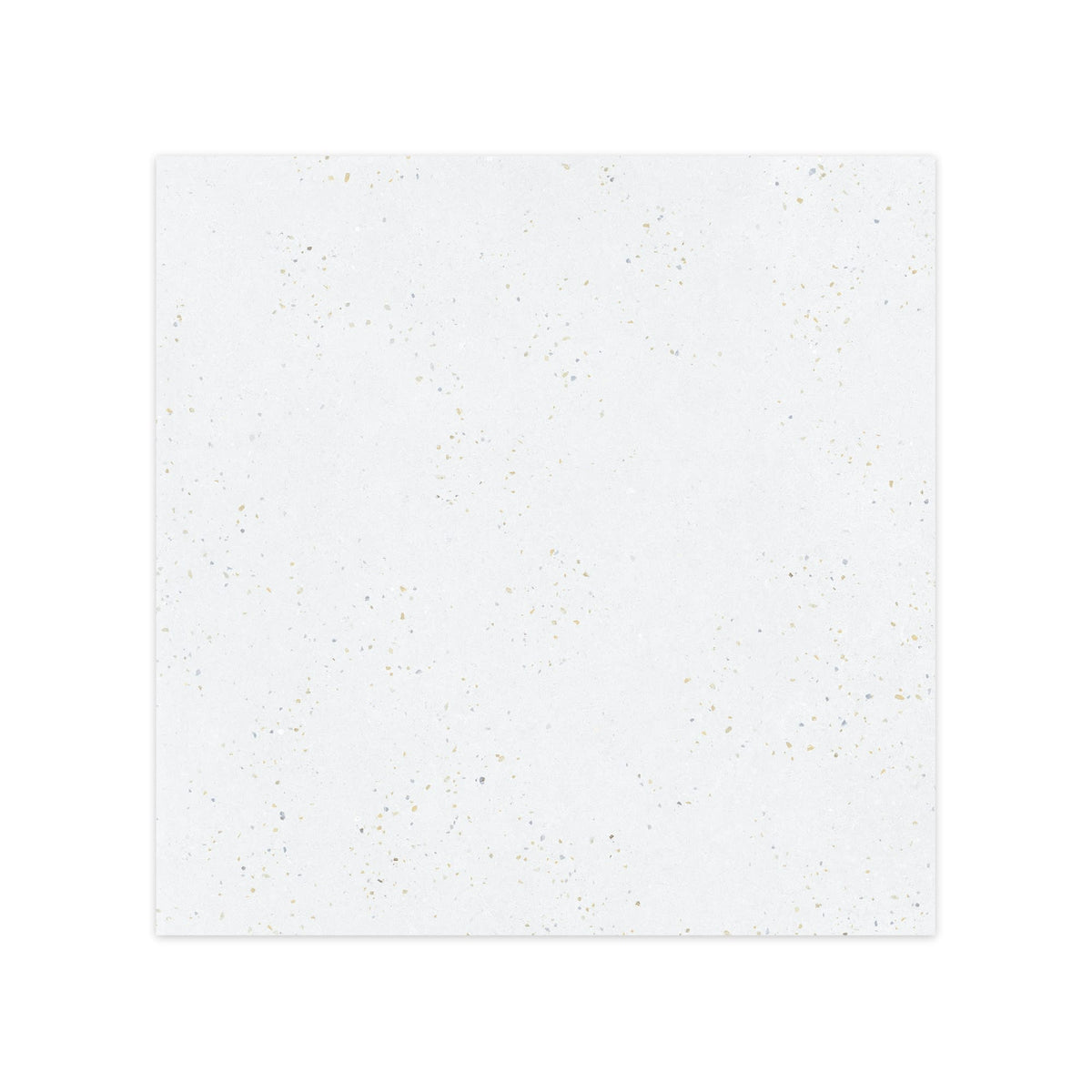 Carrelage effet Terrazzo Blanc Grisé 90x90x0,9 cm Soreli - Sol et mur intérieur