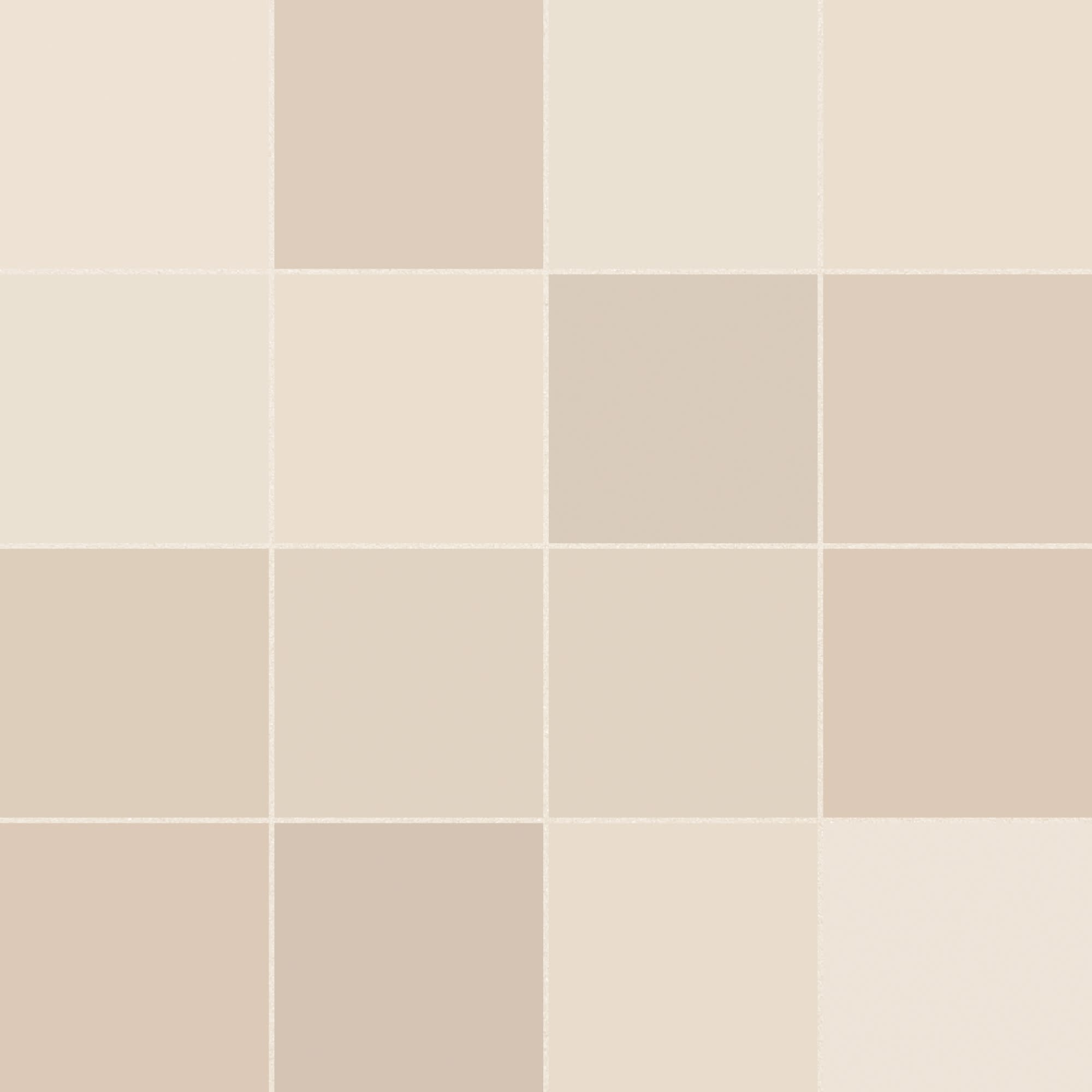 Carrelage effet Zellige Beige Sable 12,3x12,3x0,87 cm Cubriel - Sol et mur intérieur