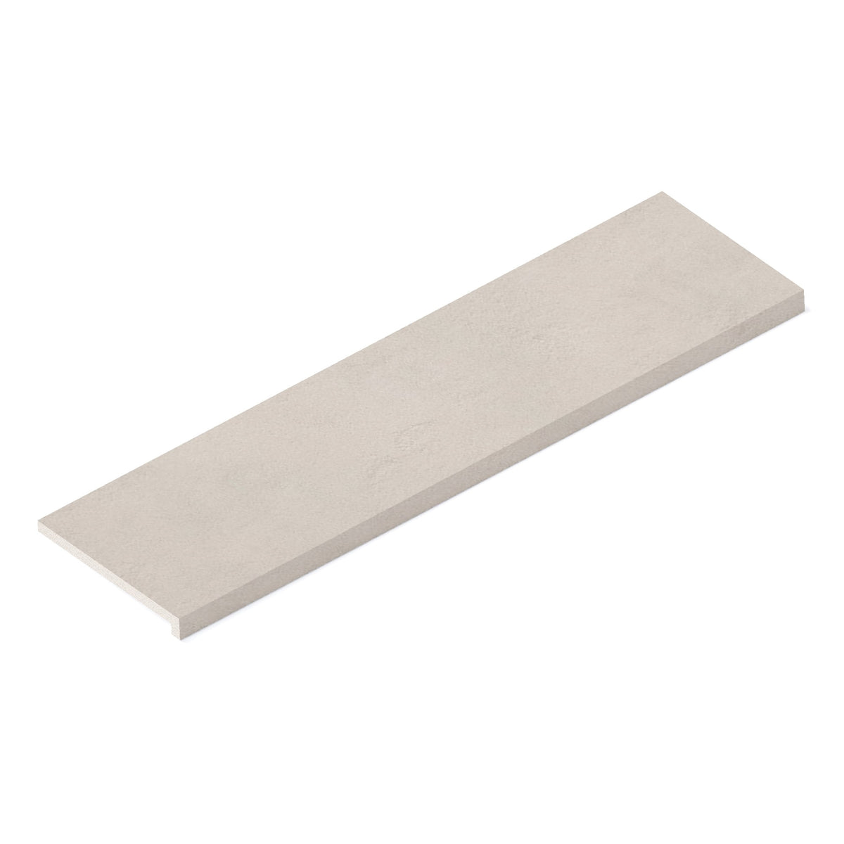 Margelle de piscine effet Béton Gris Luce 120x33x2 cm Bord Droit avec retombée Montera