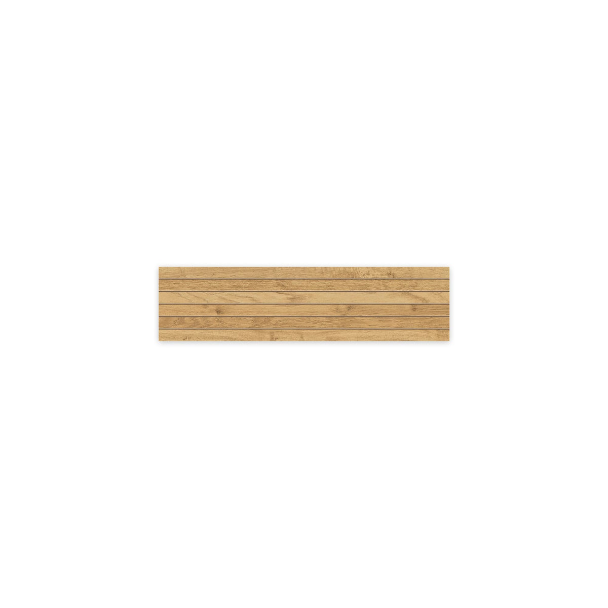 Carrelage effet Parquet Bois Chêne Brut Stripe 75x18,5x0,9 cm Mat Lorenta - Sol et mur intérieur