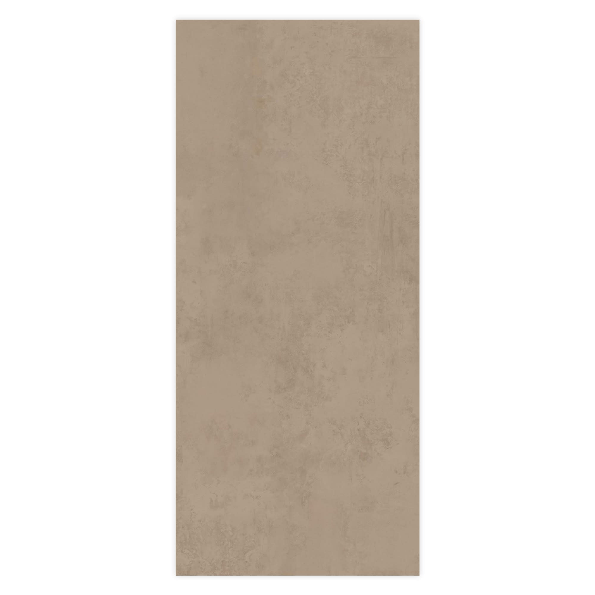 Carrelage effet Béton Beige Terre 278x120x0,6 cm Mat Vetrano - Mur intérieur