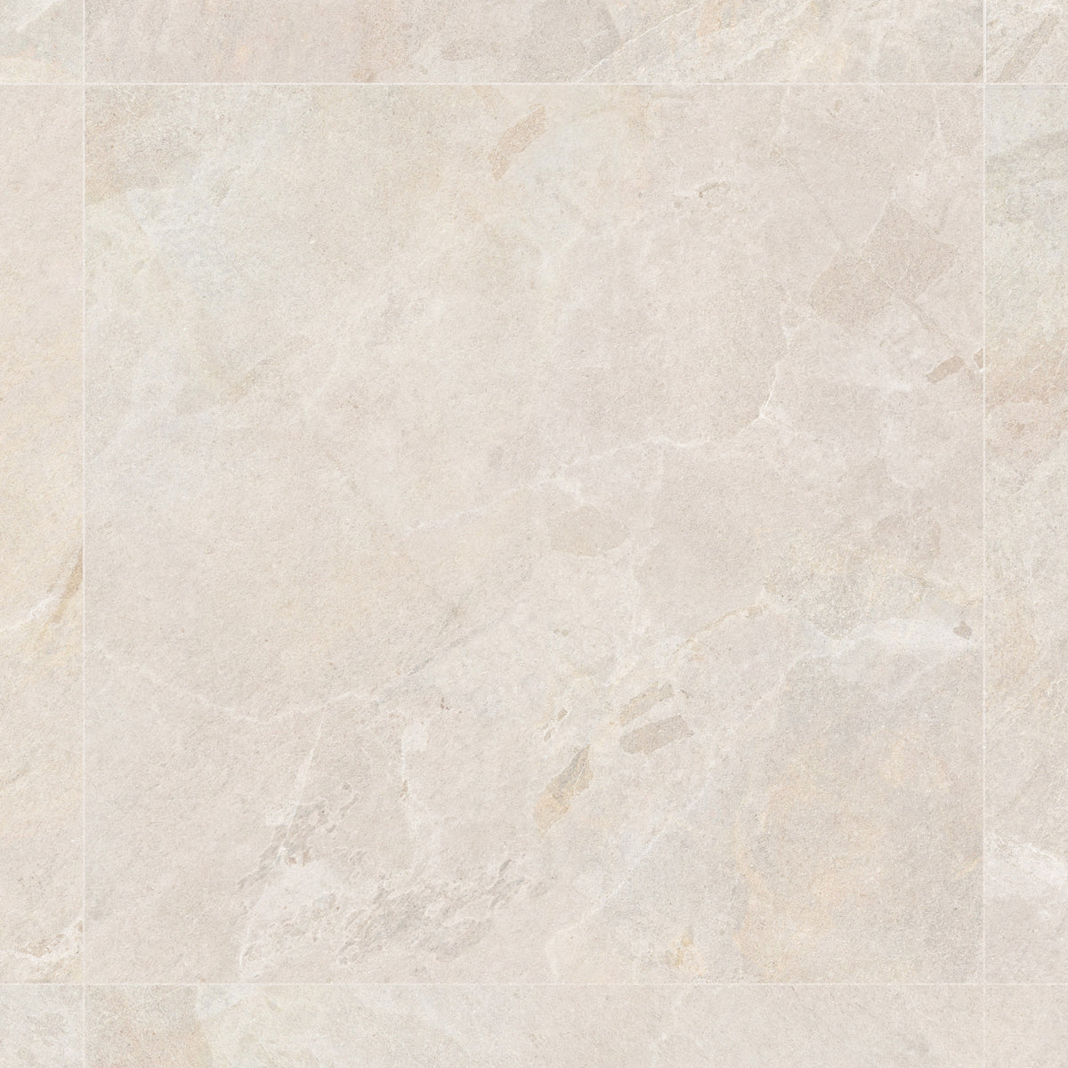 Carrelage effet Pierre Beige Lin 100x100x2 cm Serdano - Sol extérieur