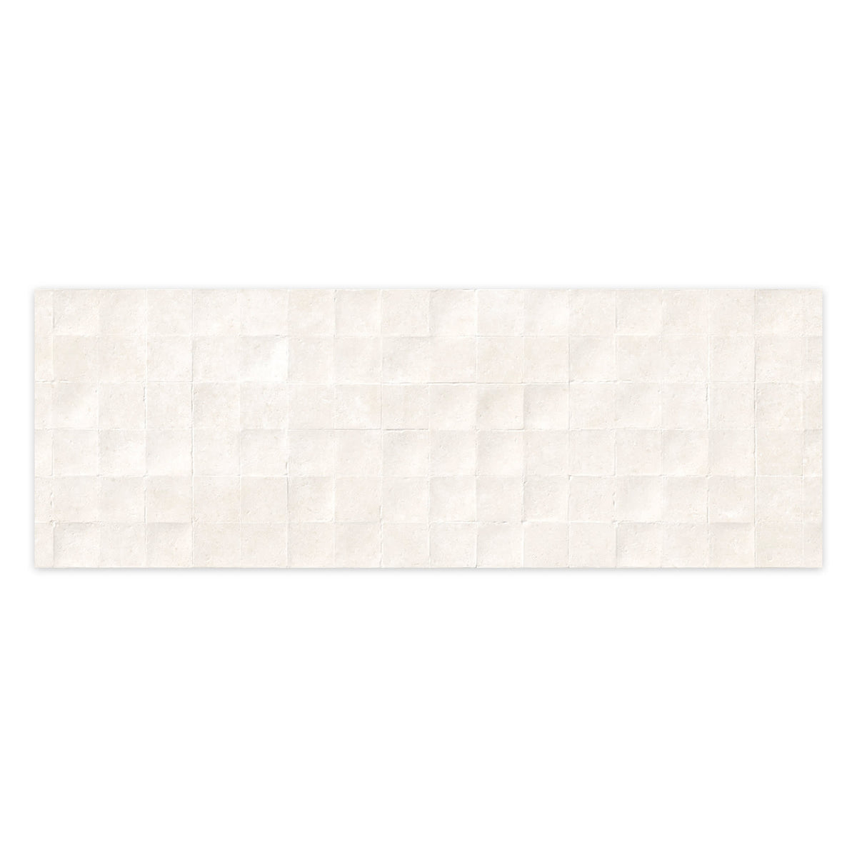 Carrelage effet Béton 3D Beige Nuage Cuadro 100x33,3x0,98 cm Montelis - Mur intérieur