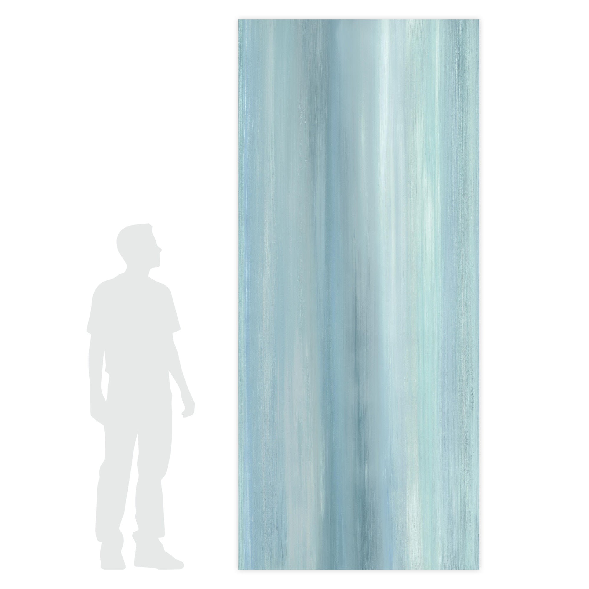 Carrelage effet Enduit Gradient Fusion 278x120x0,6 cm Mat Calviro - Mur intérieur