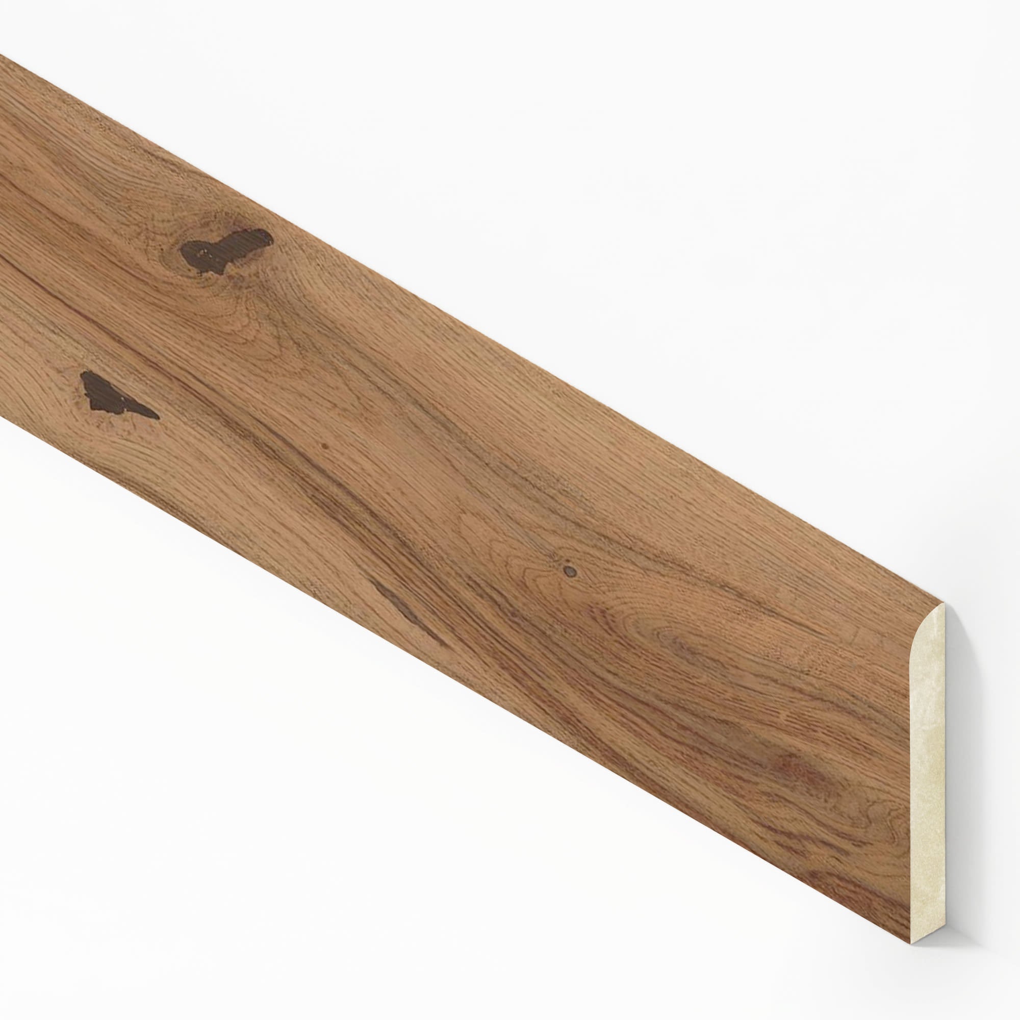 Plinthe carrelage effet Bois Chêne Antico 150x7,2 cm Mat Cedrano