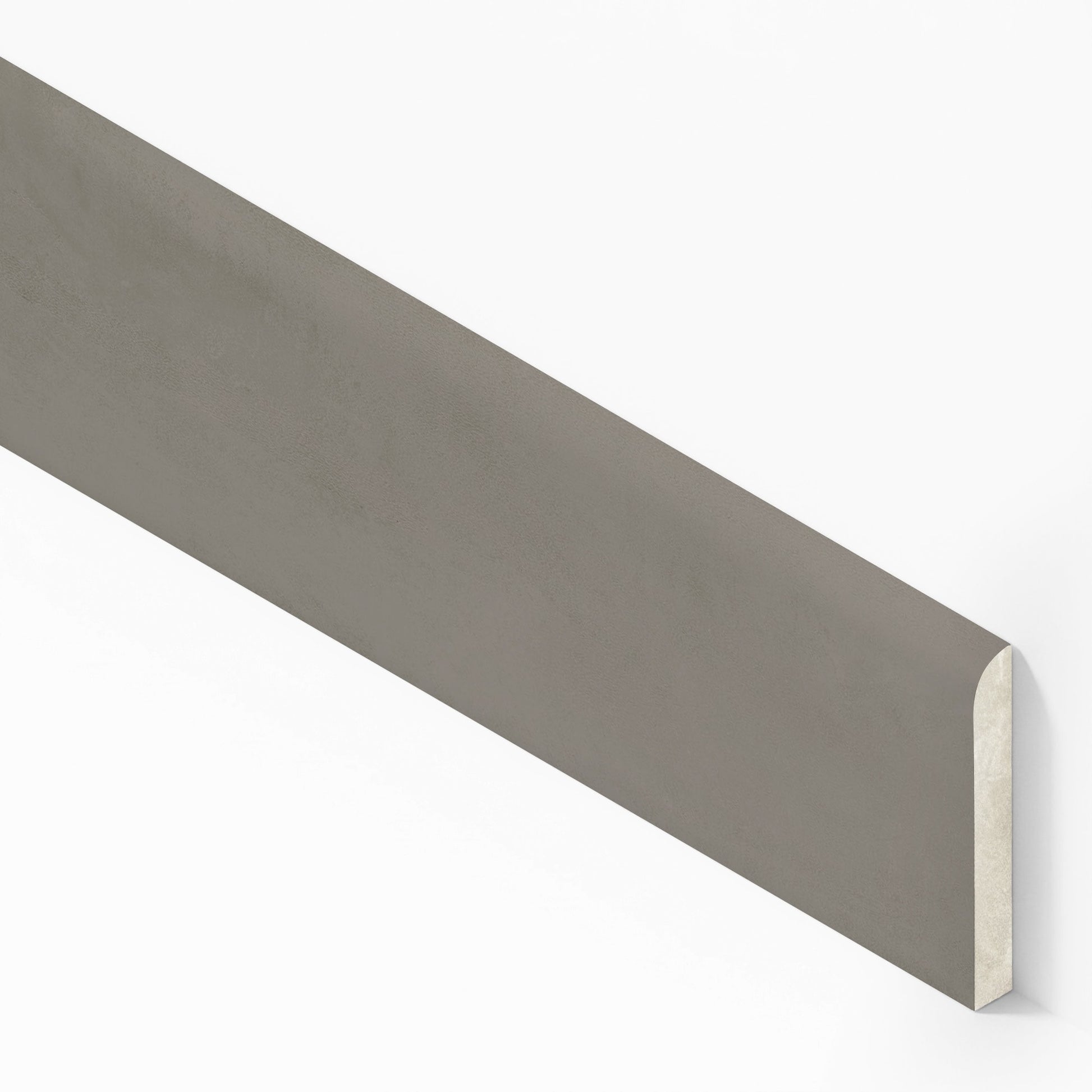 Plinthe carrelage effet Béton Gris Terre 60x7,2 cm Mat Vetrano