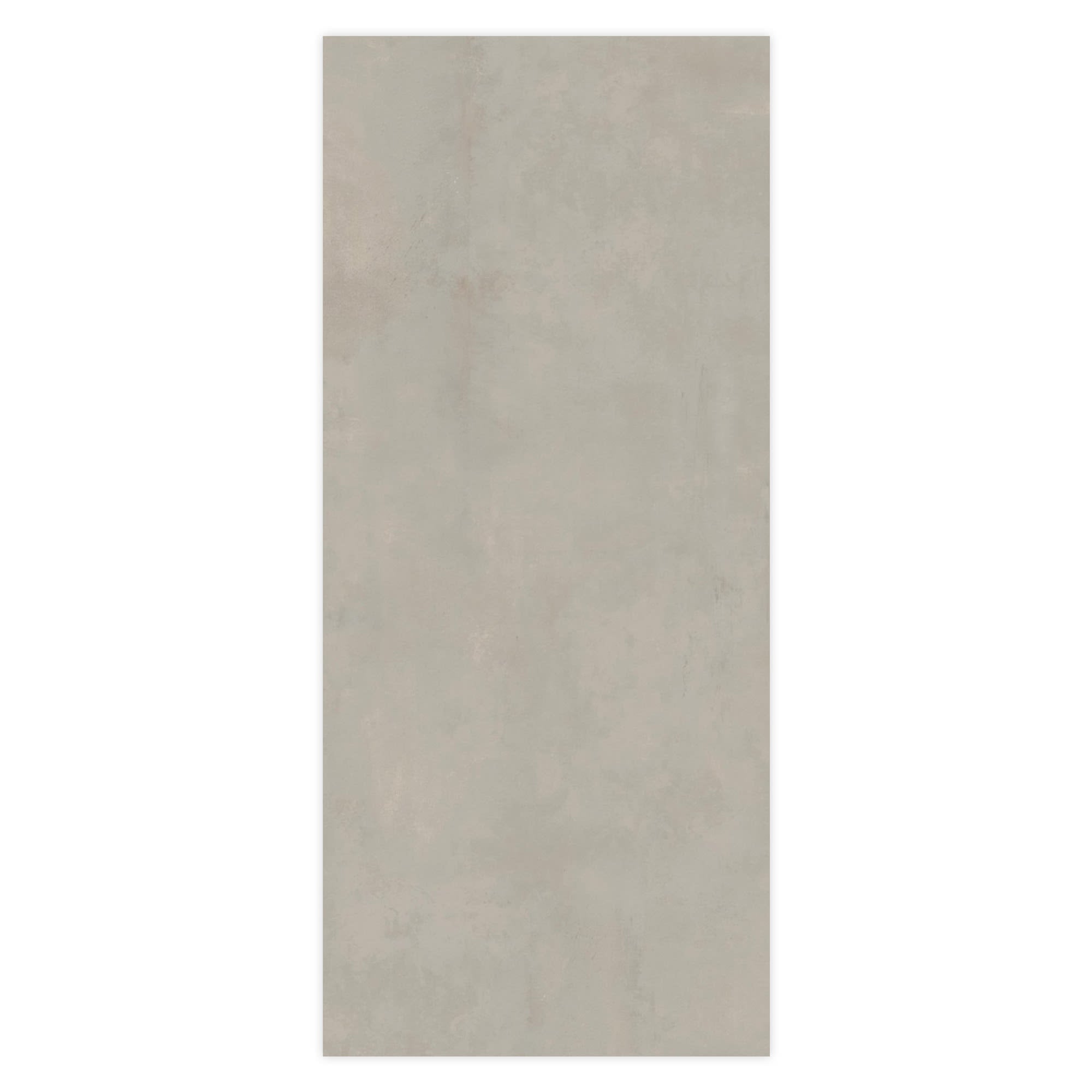 Carrelage effet Béton Gris Brume 278x120x0,6 cm Mat Gravino - Mur intérieur