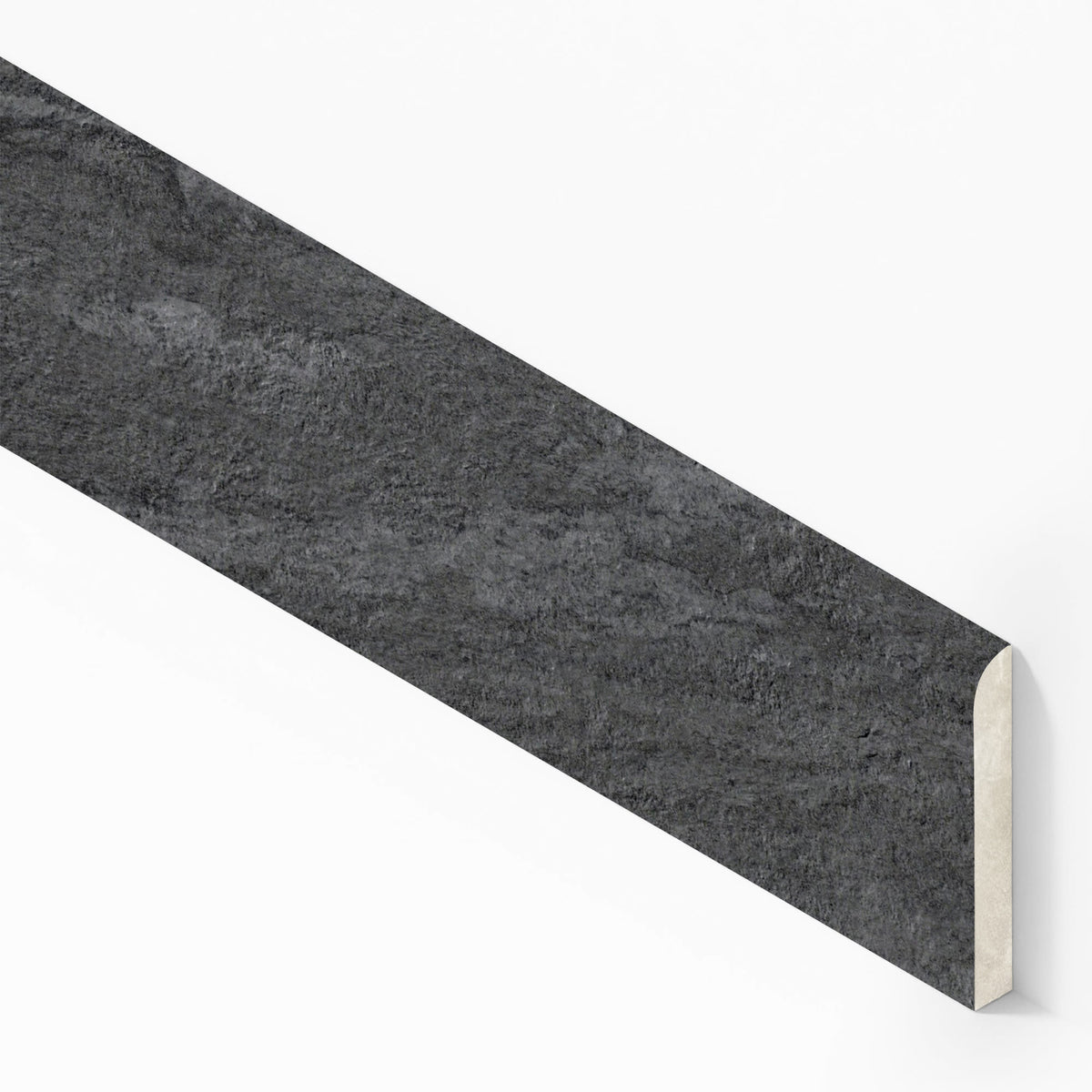 Plinthe carrelage effet Pierre Quartzite Gris Dark  60x7,2 cm Mat Teravio
