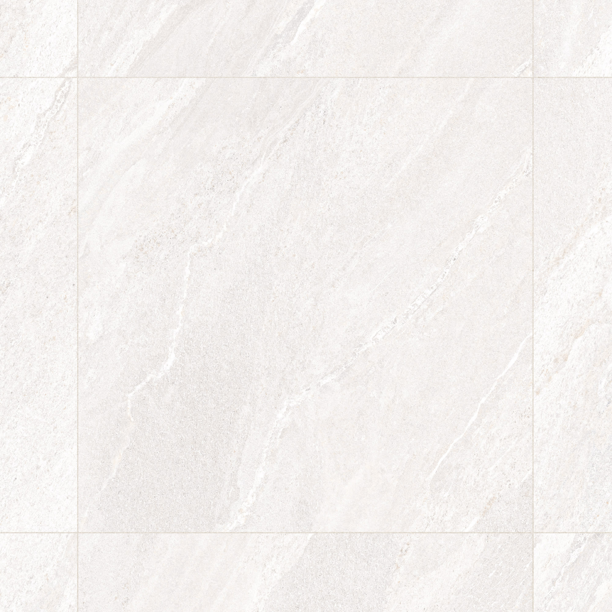 Carrelage effet Pierre Gris Perle 90x90x0,9 cm In&Out Torvane - Sol et mur intérieur et Sol extérieur