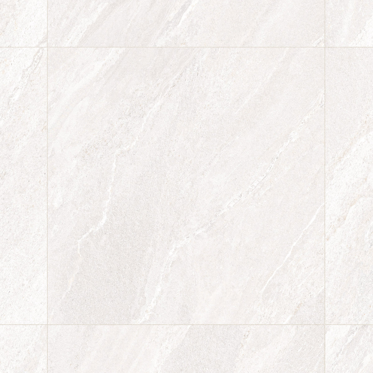 Carrelage effet Pierre Gris Perle 90x90x0,9 cm In&Out Torvane - Sol et mur intérieur et Sol extérieur