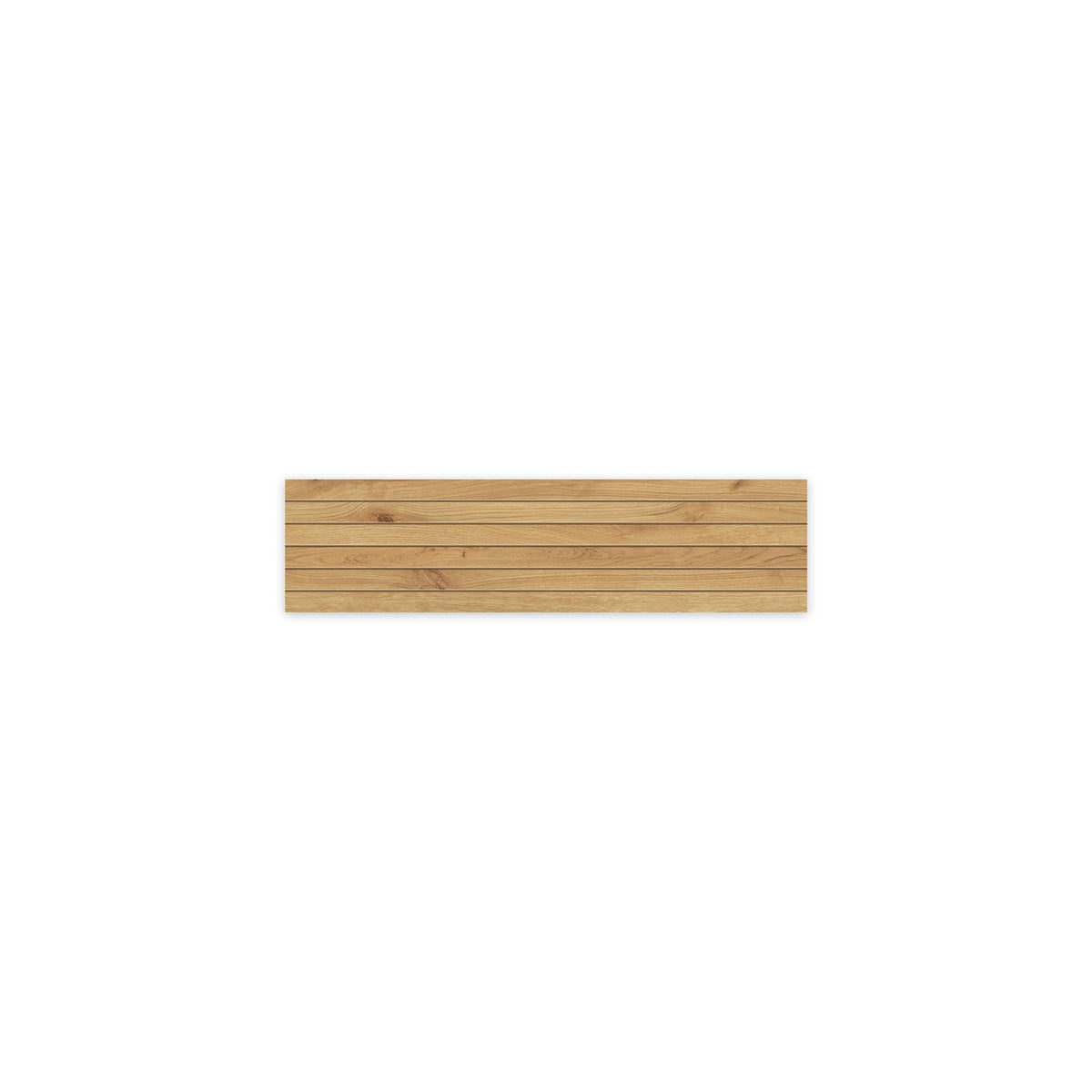 Carrelage effet Parquet Bois Chêne Brun Stripe 75x18,5x0,9 cm Mat Bravino - Sol et mur intérieur