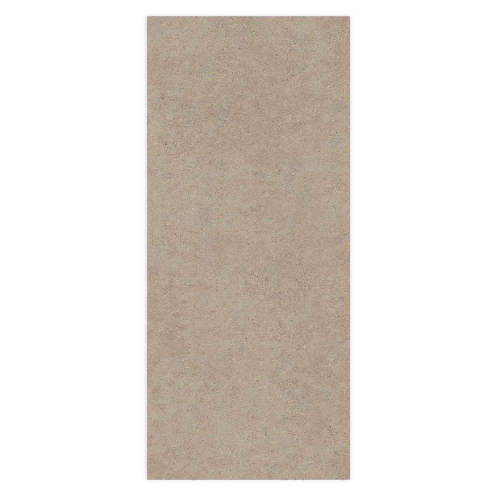Carrelage effet Pierre Calcaire Grège 278x120x0,6 cm Mat Domella - Mur intérieur