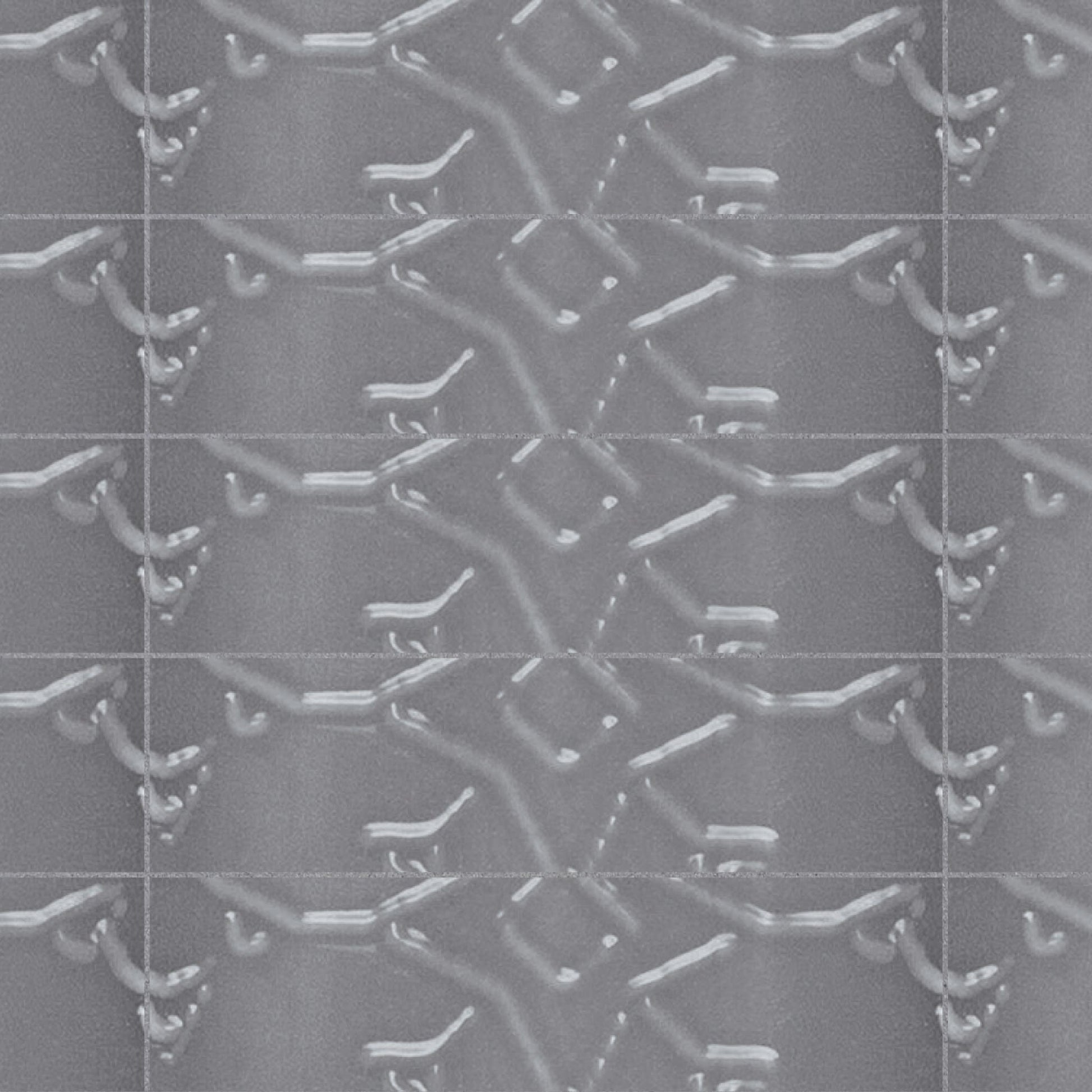 Carrelage effet Zellige Gris 30x7,5x0,82 cm Salerno - Mur intérieur