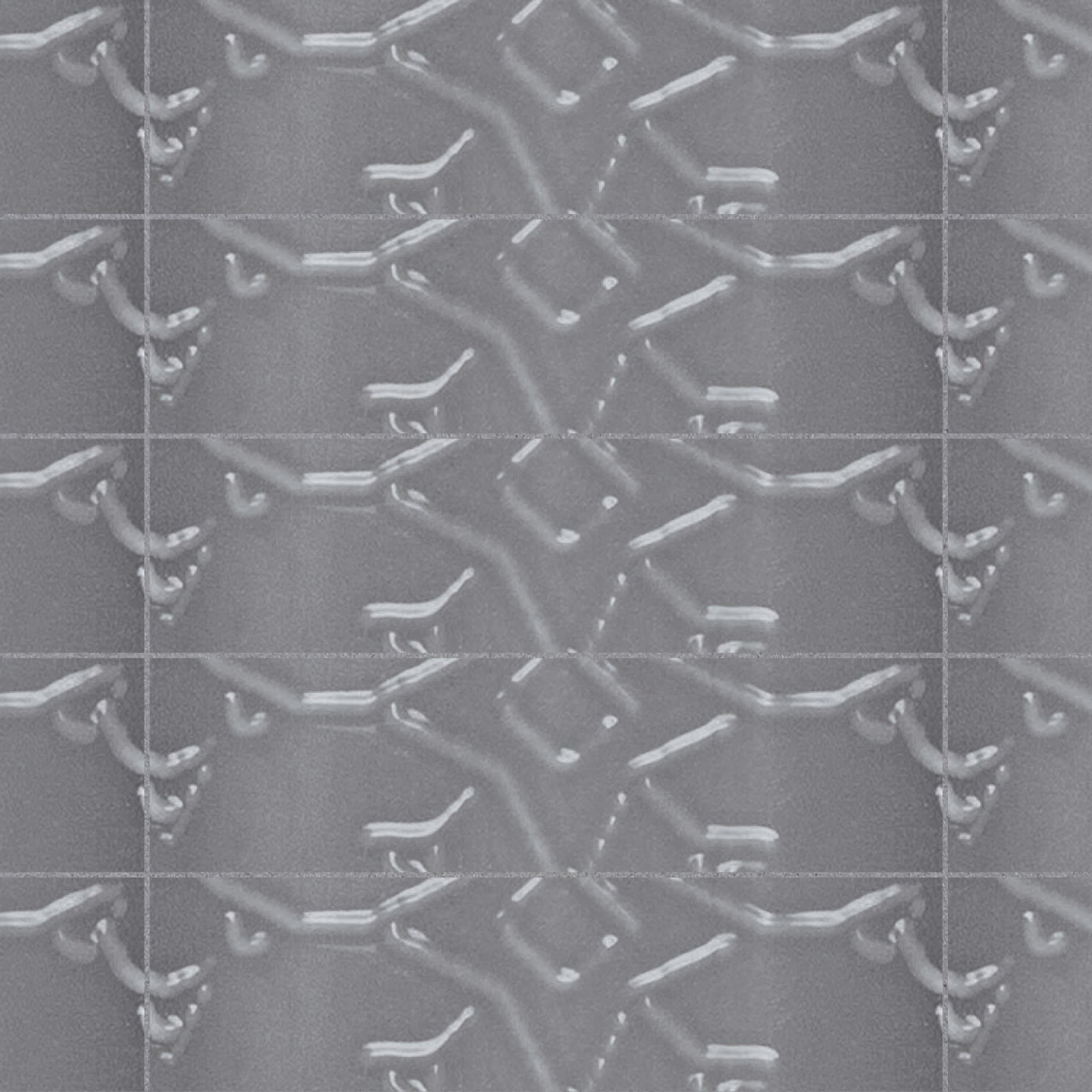 Carrelage effet Zellige Gris 30x7,5x0,82 cm Salerno - Mur intérieur