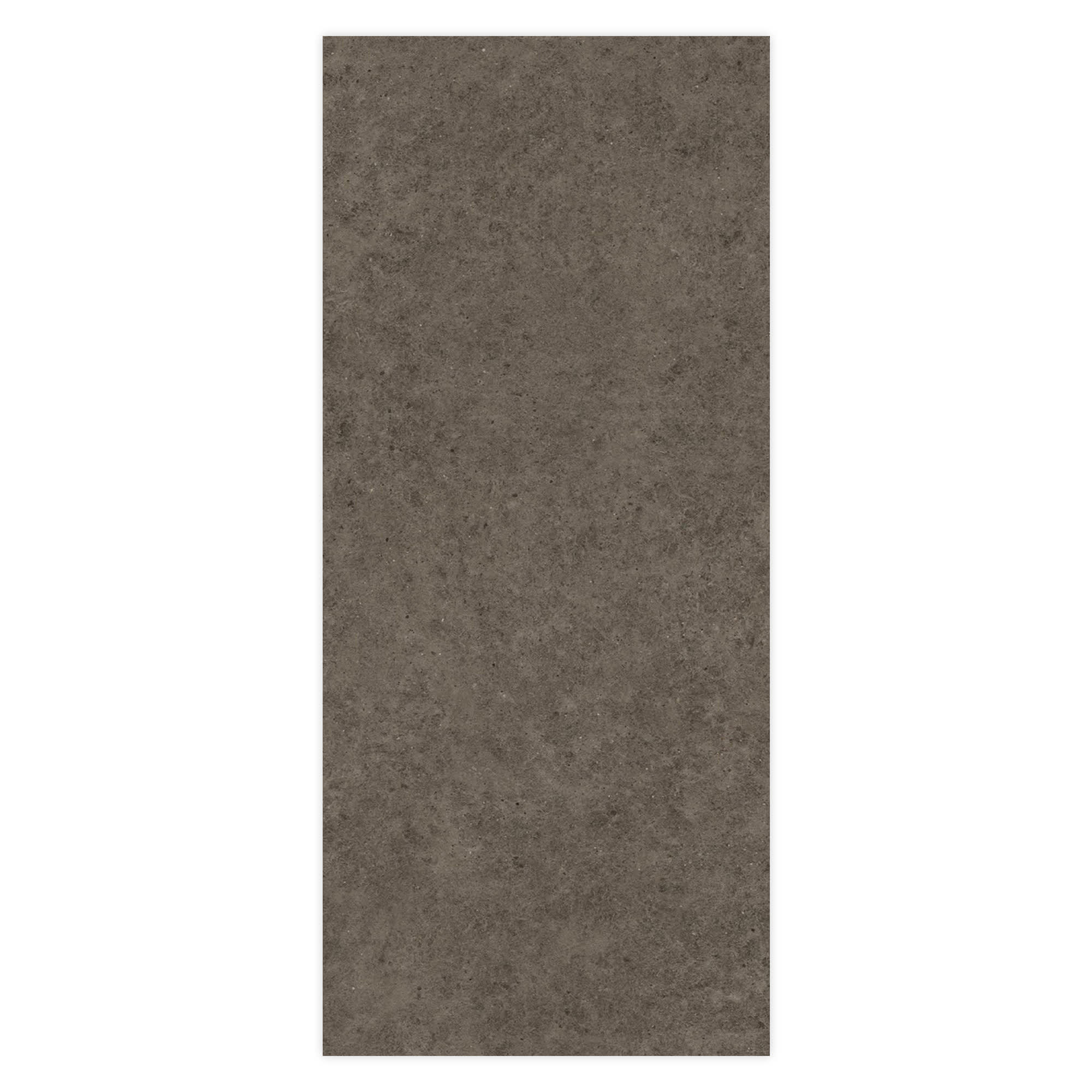 Carrelage effet Pierre Calcaire Gris Terre 278x120x0,6 cm Mat Domella - Mur intérieur