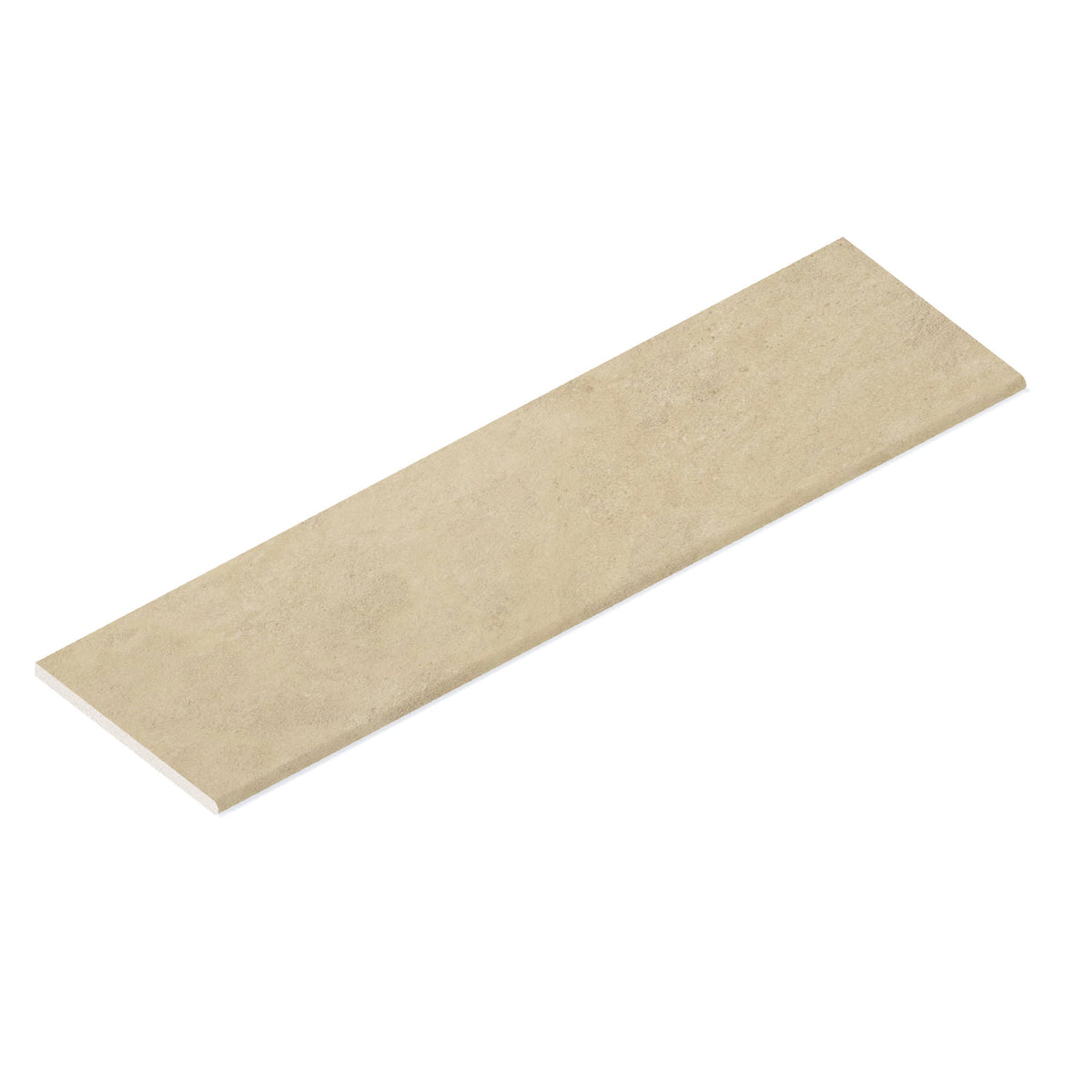 Margelle de piscine effet Pierre Calcaire Beige Sable 120x33x2 cm Bord 1/2 Rond Rocalta
