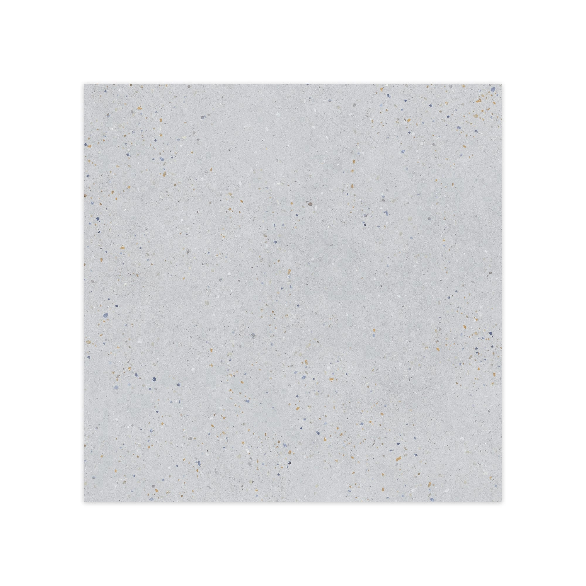 Carrelage effet Terrazzo Gris Clair 90x90x0,9 cm Soreli - Sol et mur intérieur