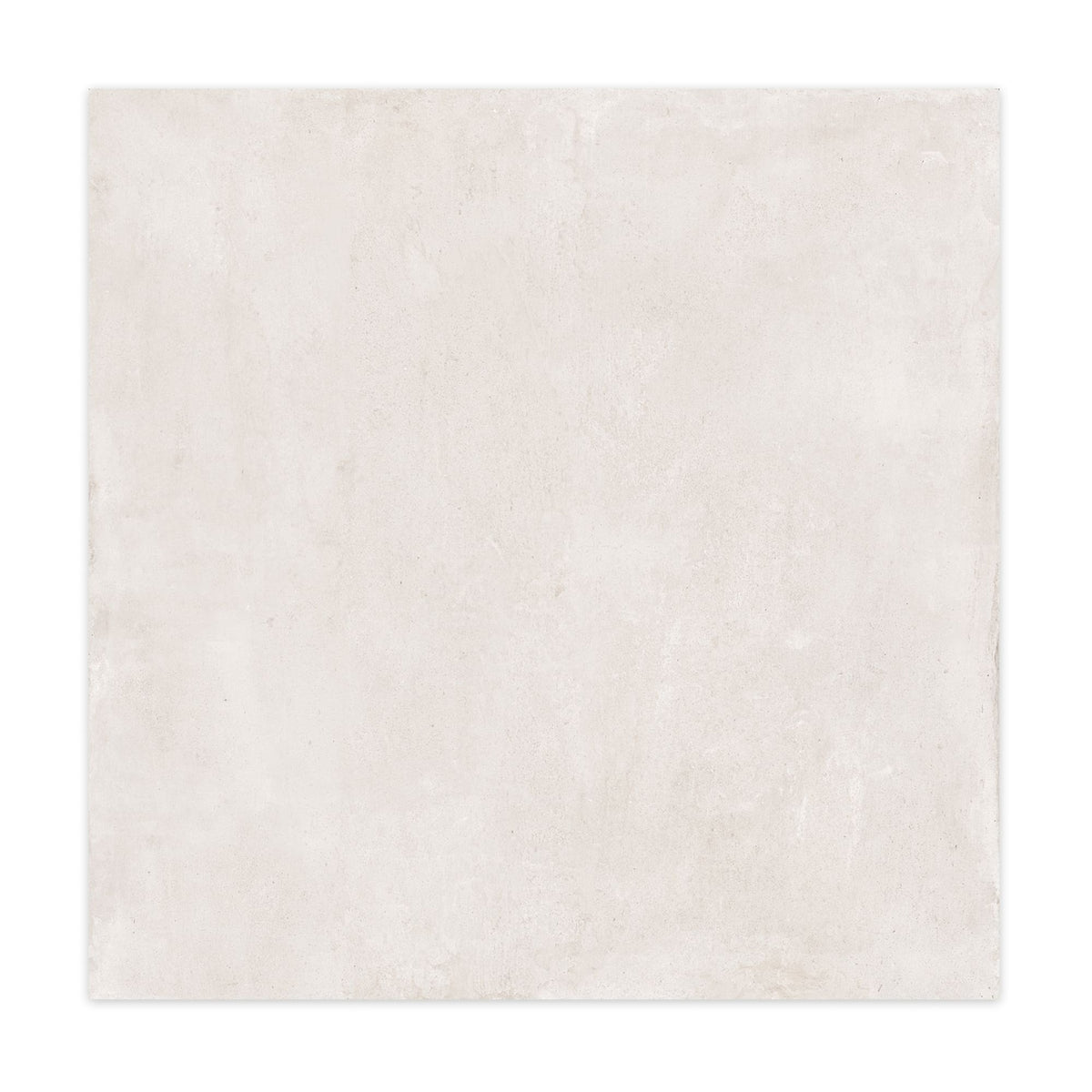 Carrelage effet Béton Blanc Grisé 90x90x0,9 cm Valmior - Sol extérieur