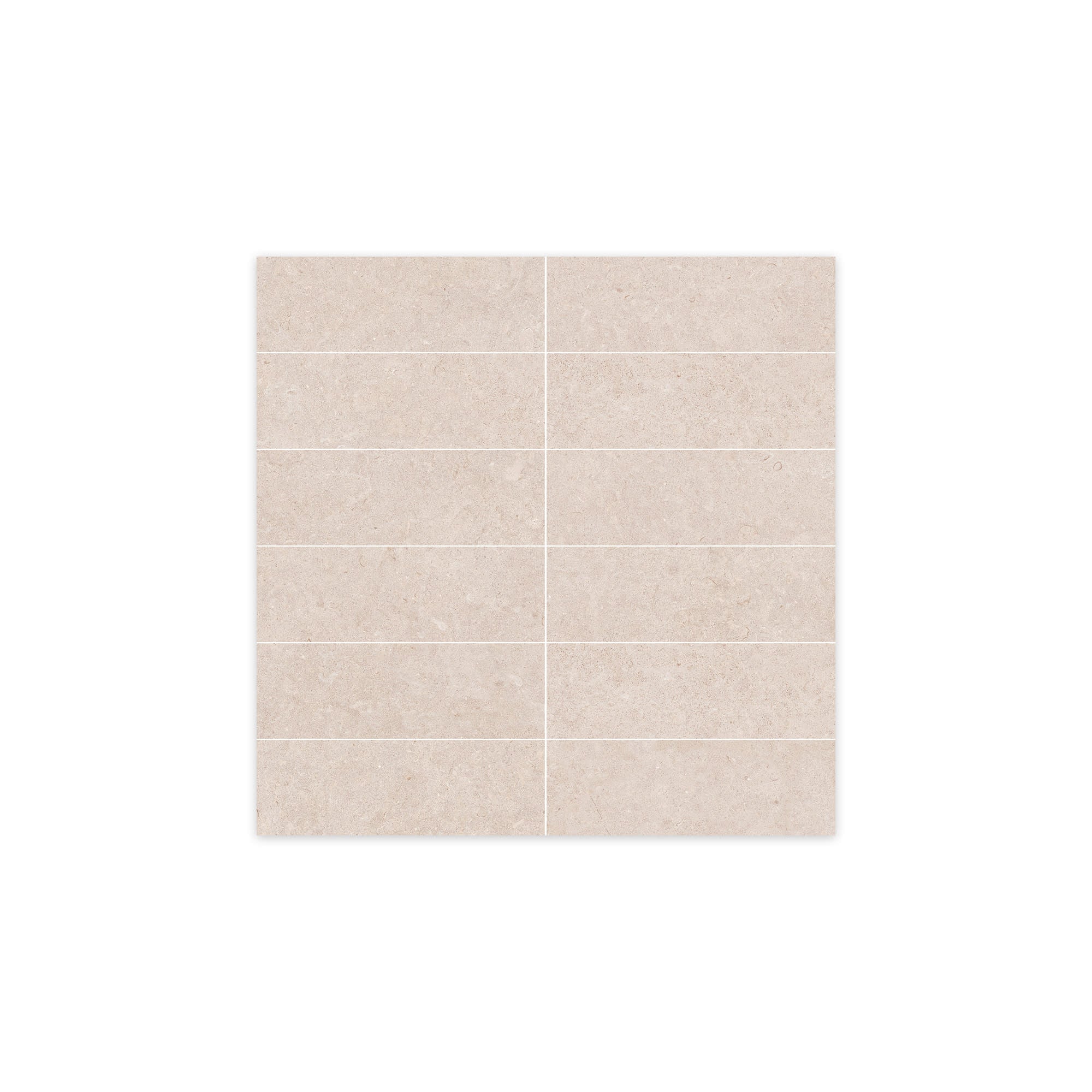 Mosaïque effet Pierre Beige Sable 30x30x0,9 cm Belmorin - Sol et mur intérieur
