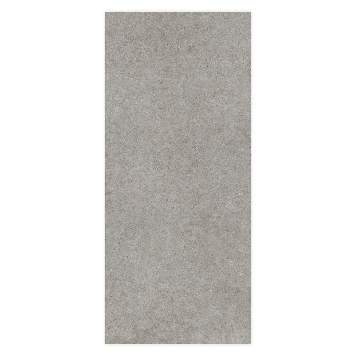 Carrelage effet Pierre Calcaire Gris Cendré 278x120x0,6 cm Mat Domella - Mur intérieur