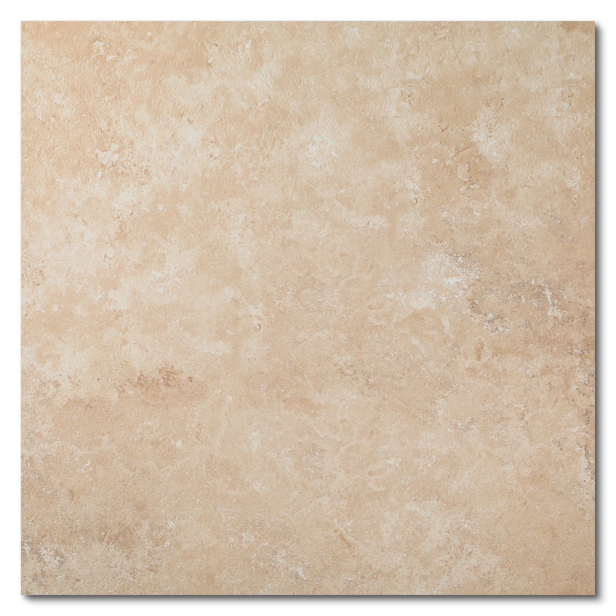 Carrelage effet Travertin Nuancé 60x60x2 cm Pietra - Sol extérieur