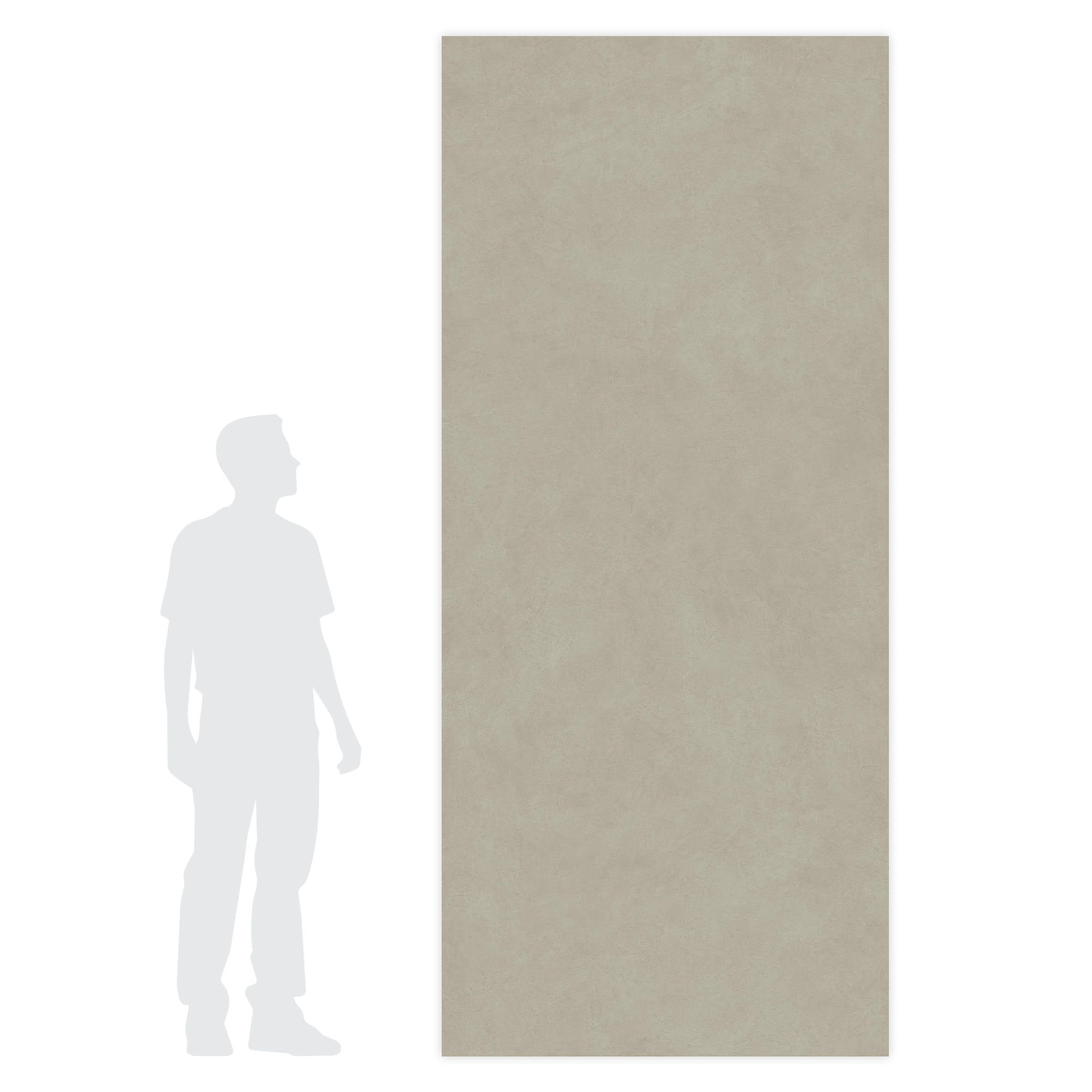 Carrelage effet Béton Gris Taupe 278x120x0,6 cm Mat Talvoro - Mur intérieur