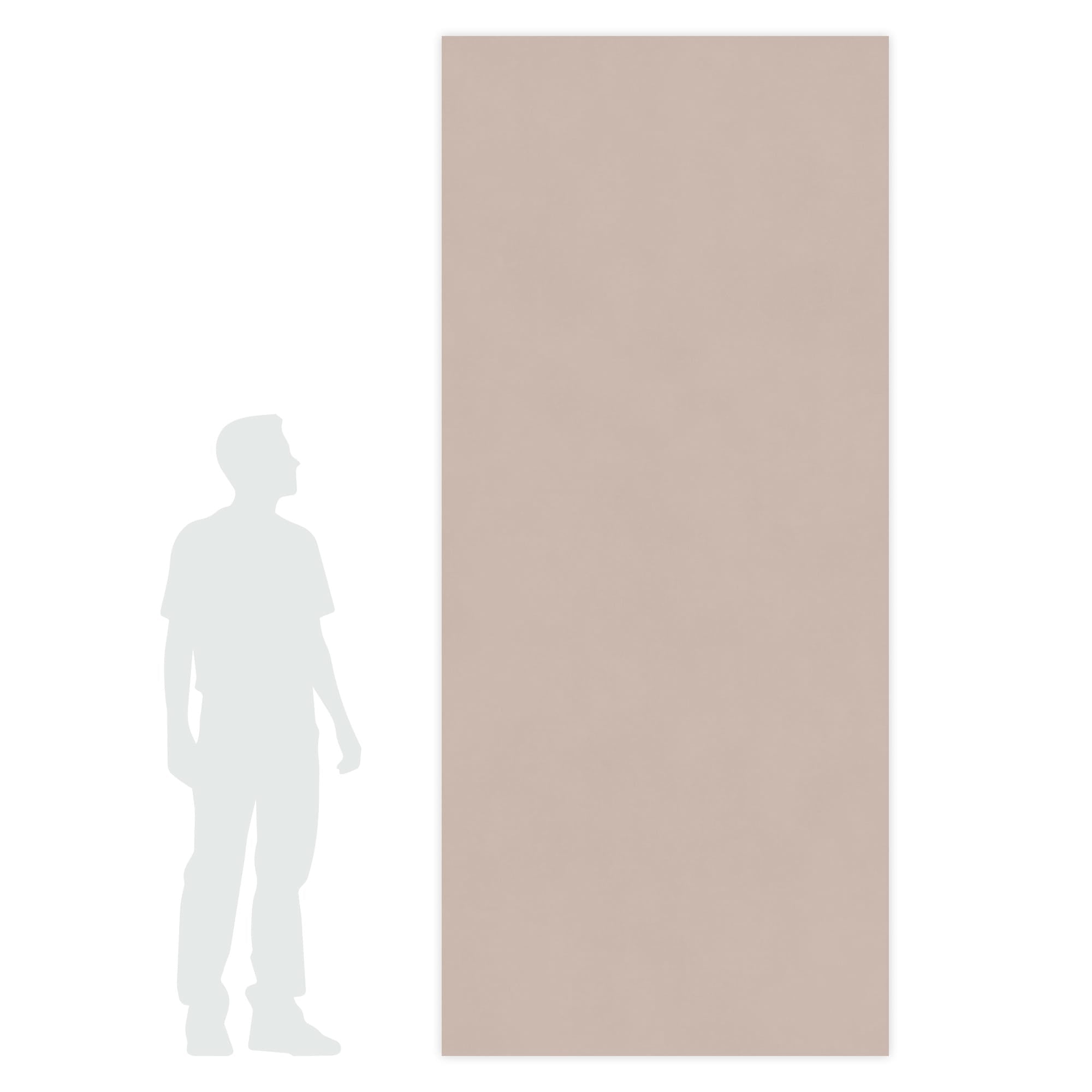 Carrelage effet Béton Taupe Rosé 278x120x0,6 cm Mat Cortivo - Mur intérieur