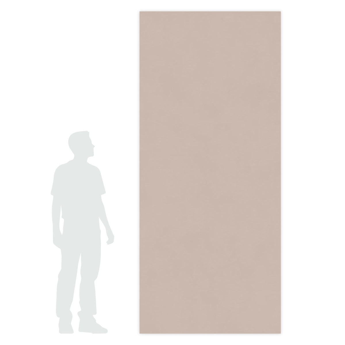 Carrelage effet Béton Taupe Rosé 278x120x0,6 cm Mat Cortivo - Mur intérieur