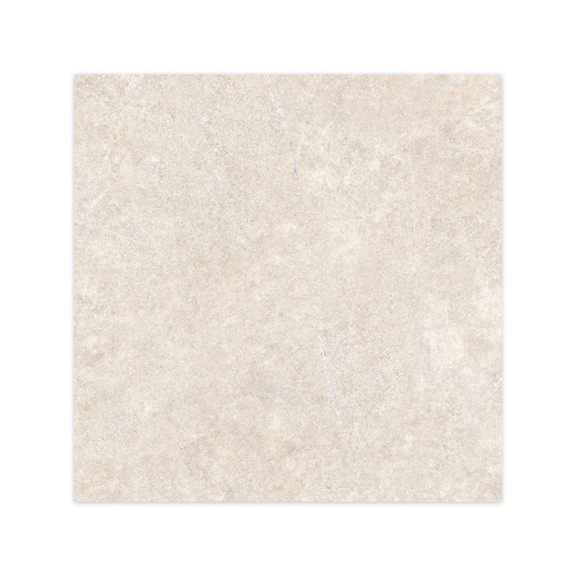 Carrelage effet Pierre Beige Coquille 90x90x0,9 cm In&Out Torvane - Sol et mur intérieur et Sol extérieur