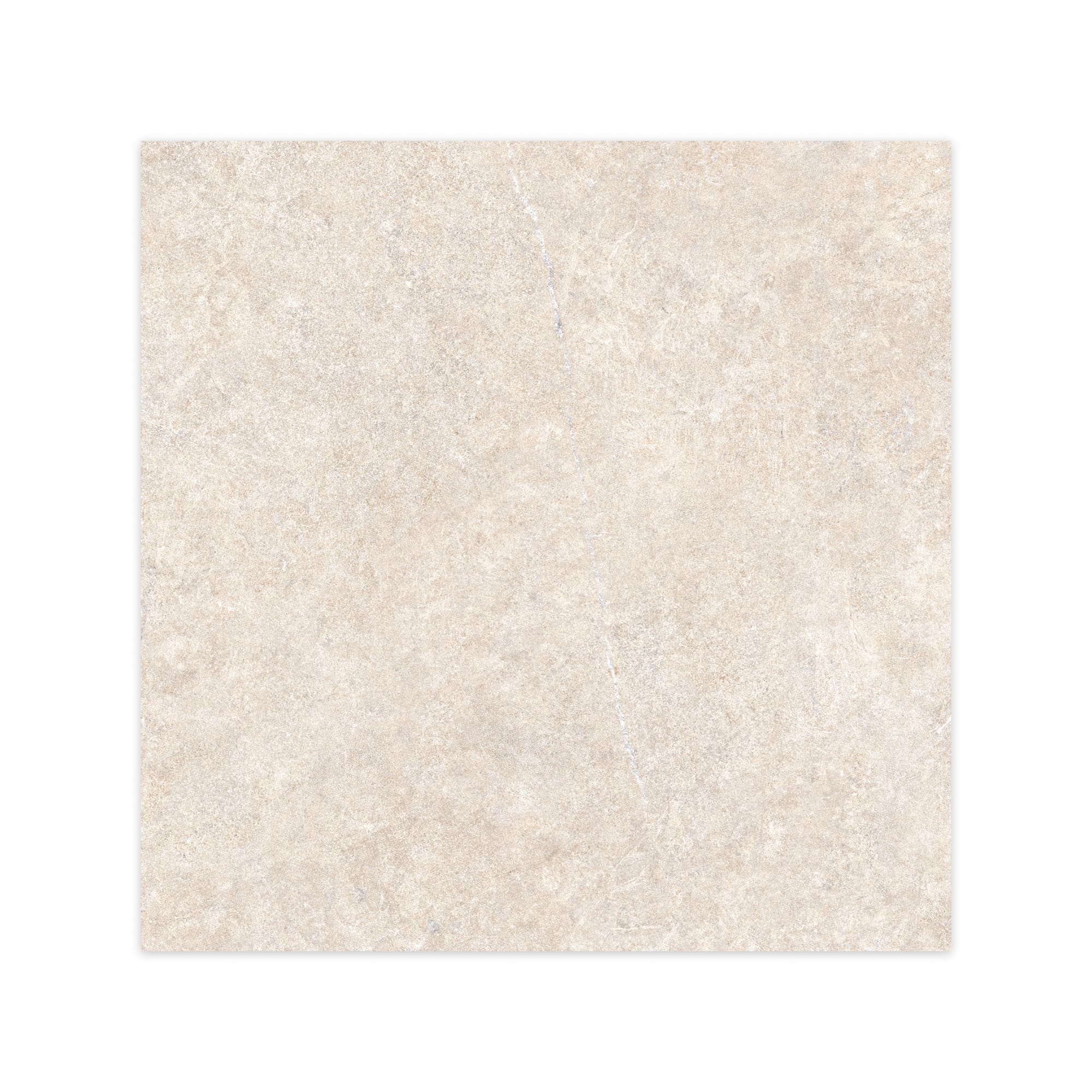 Carrelage effet Pierre Beige Coquille 90x90x0,9 cm In&Out Torvane - Sol et mur intérieur et Sol extérieur