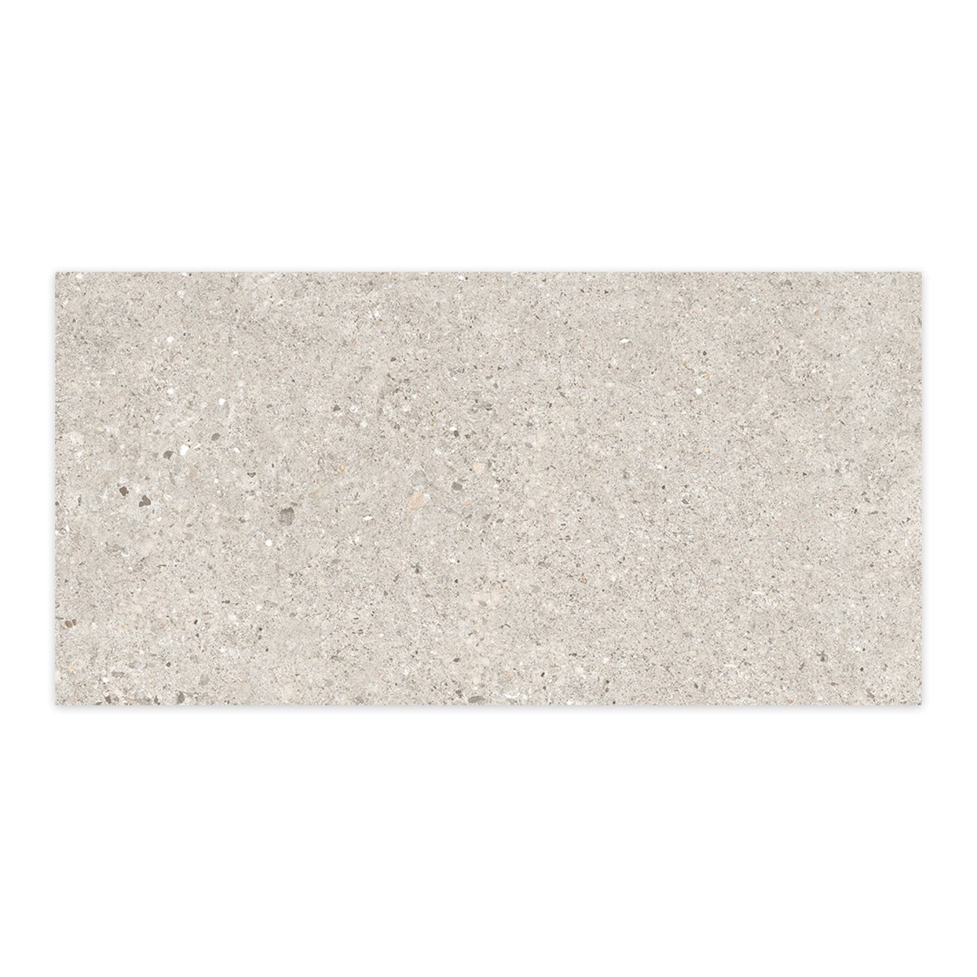 Carrelage effet Béton Gris Silver 120x60x0,9 cm In&Out Arvelis - Sol et mur intérieur et Sol extérieur