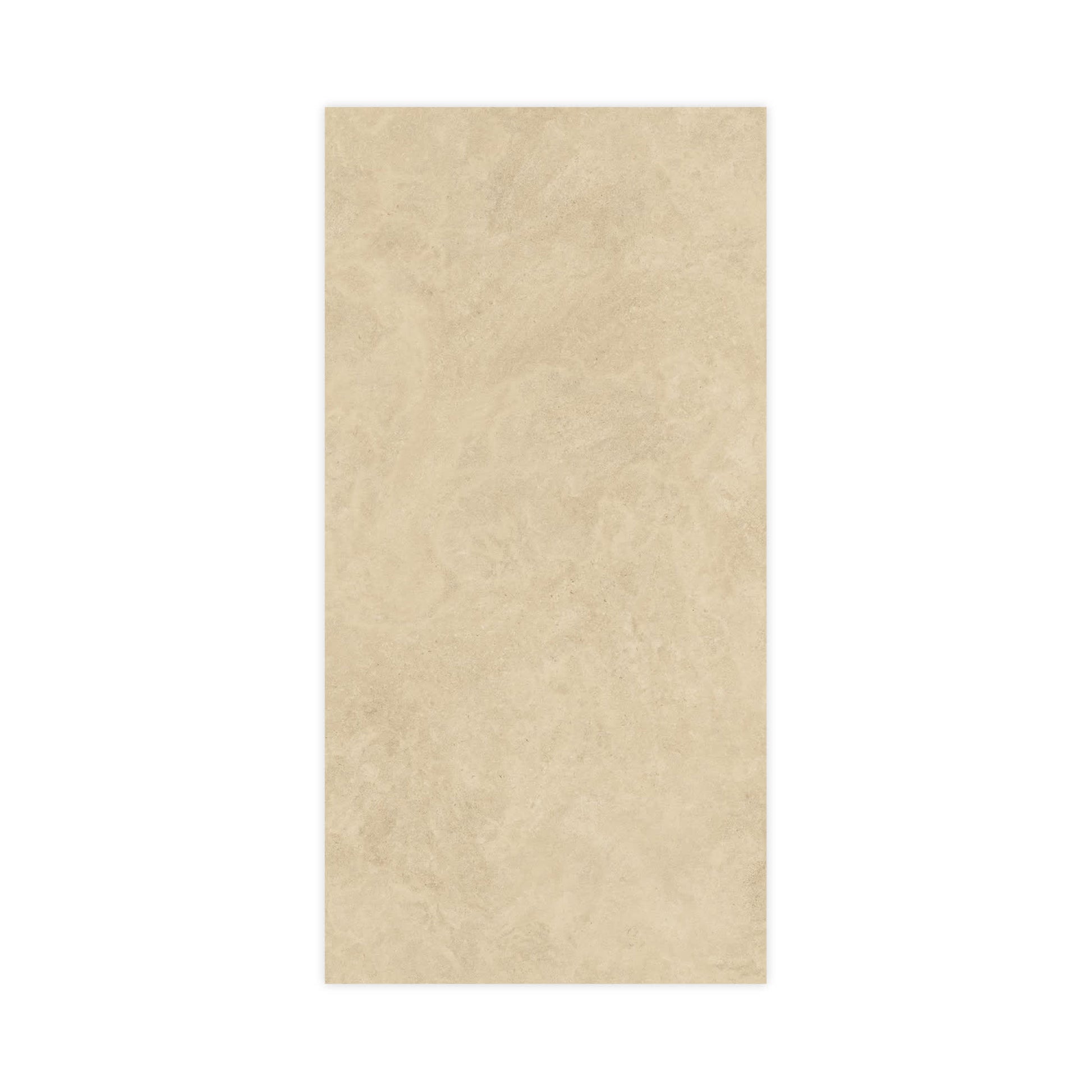 Carrelage effet Pierre Calcaire Beige Sable 240x120x0,9 cm Mat Rocalta - Mur intérieur