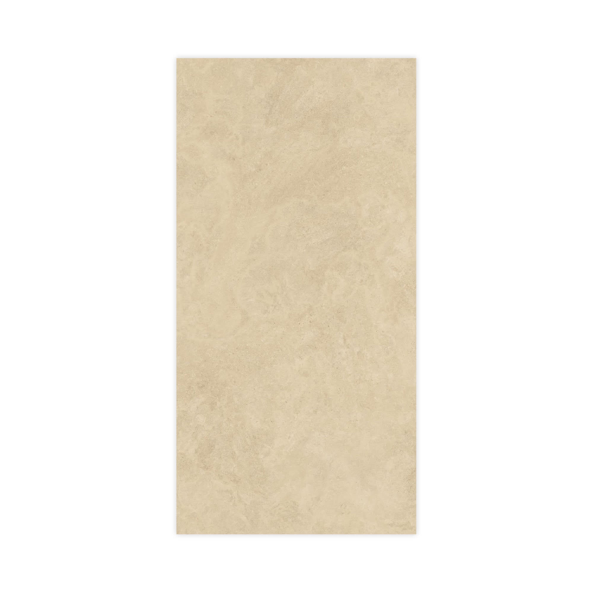 Carrelage effet Pierre Calcaire Beige Sable 240x120x0,9 cm Mat Rocalta - Mur intérieur
