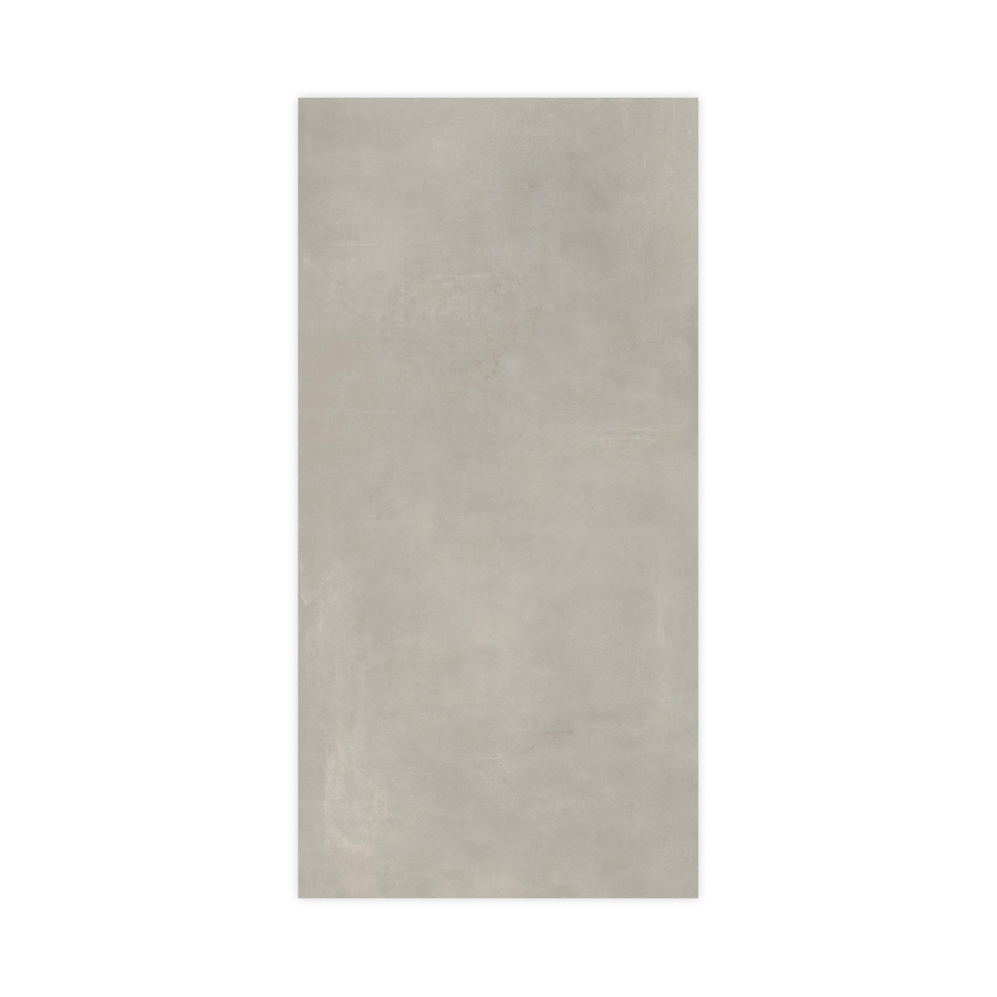 Carrelage effet Béton Gris Brume 240x120x0,9 cm Mat Gravino - Mur intérieur