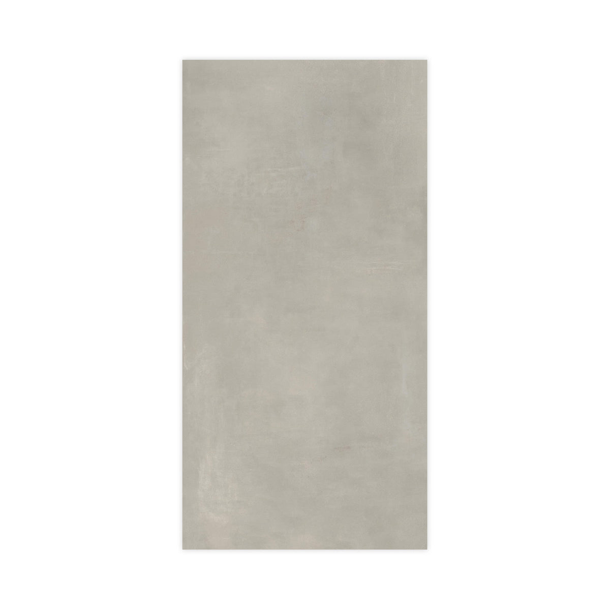 Carrelage effet Béton Gris Brume 240x120x0,9 cm Mat Gravino - Mur intérieur