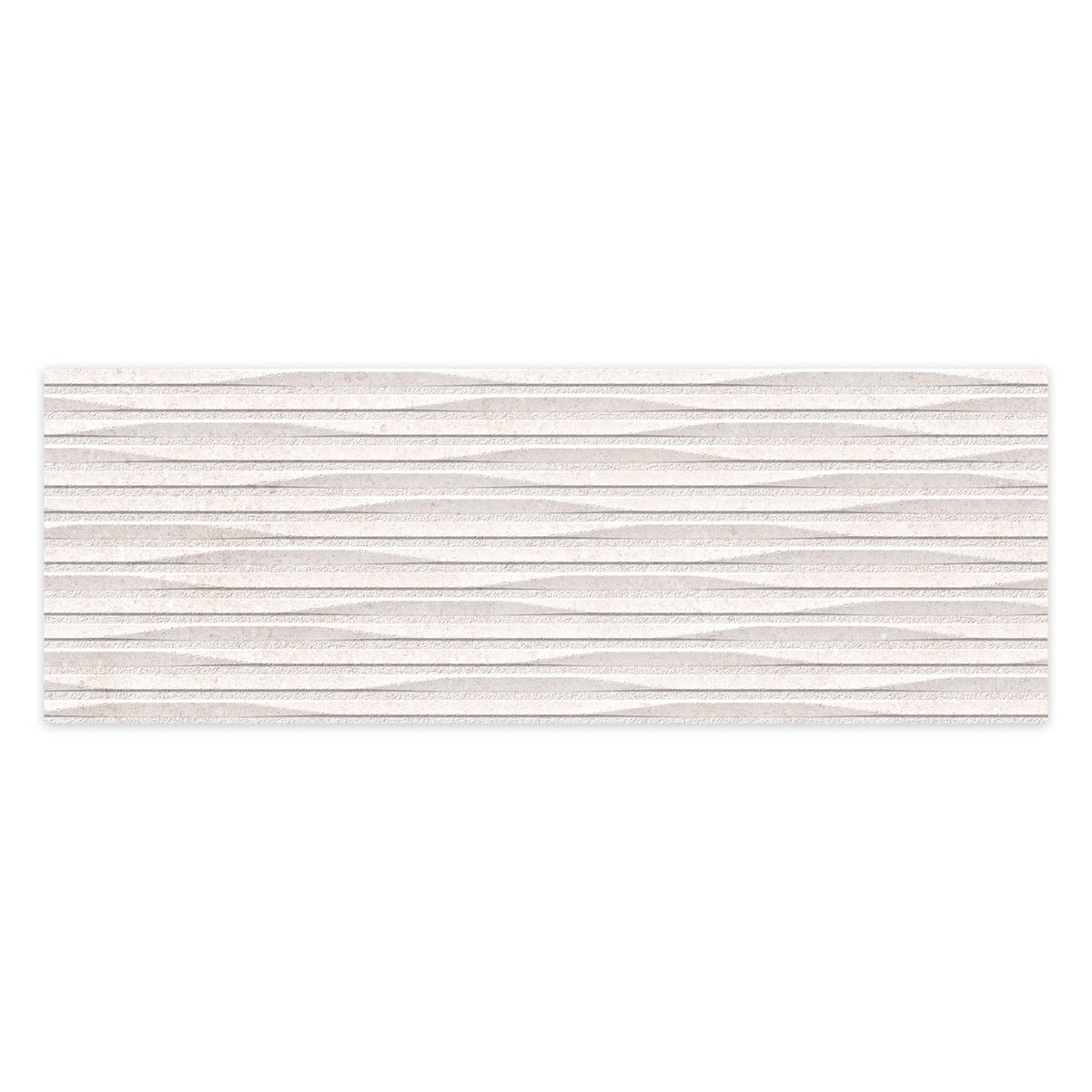 Carrelage effet Pierre 3D Beige Lin Linea 100x33,3x0,98 cm Orvigny - Mur intérieur
