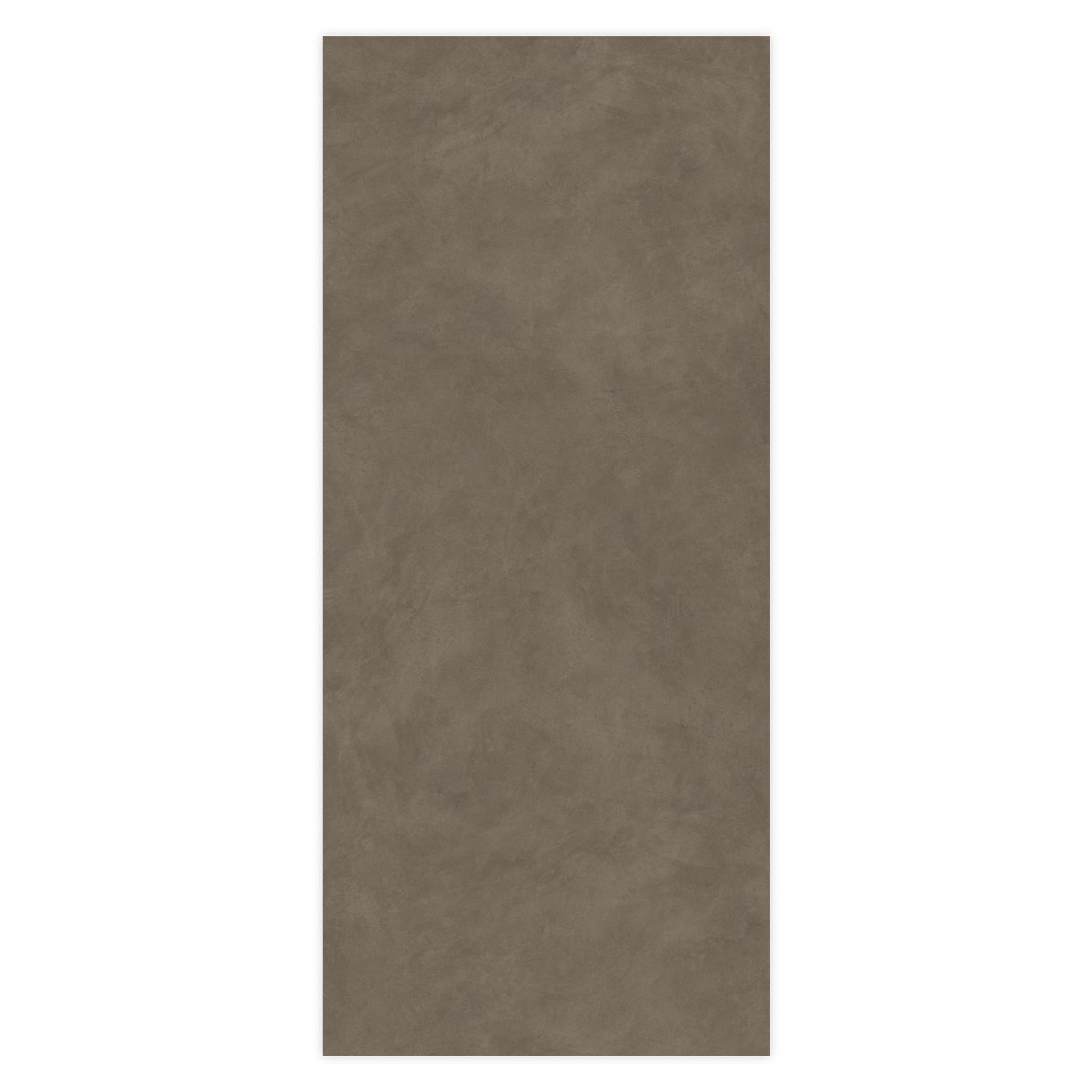 Carrelage effet Béton Brun Terre 278x120x0,6 cm Mat Benzaro - Mur intérieur