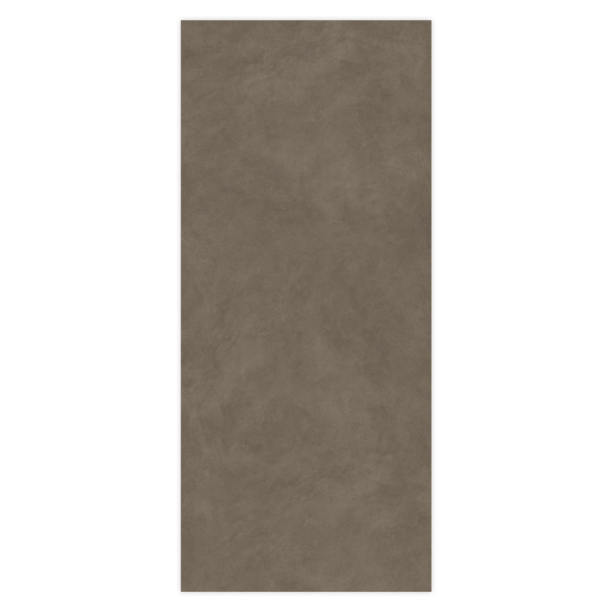 Carrelage effet Béton Brun Terre 278x120x0,6 cm Mat Benzaro - Mur intérieur