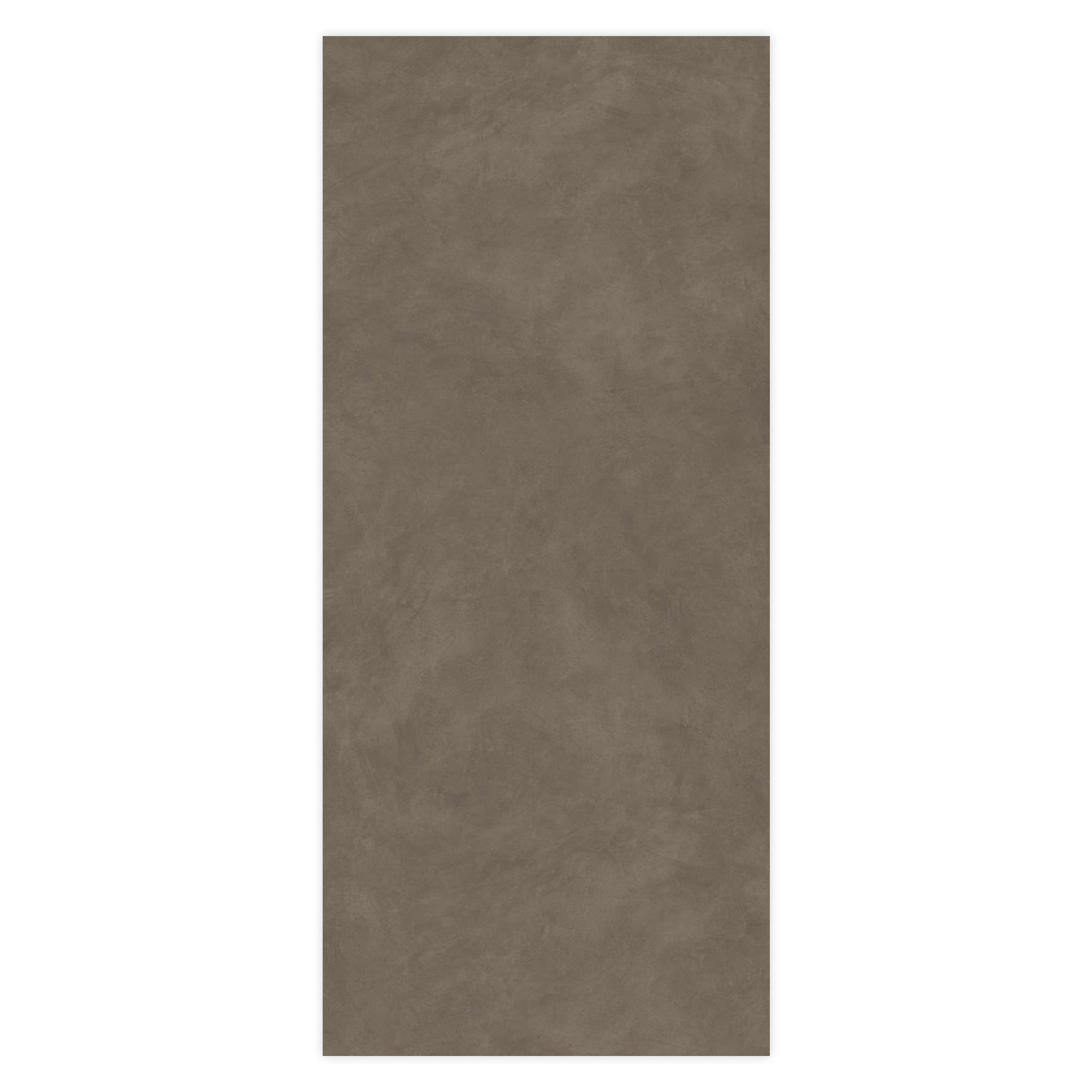 Carrelage effet Béton Brun Terre 278x120x0,6 cm Mat Benzaro - Mur intérieur
