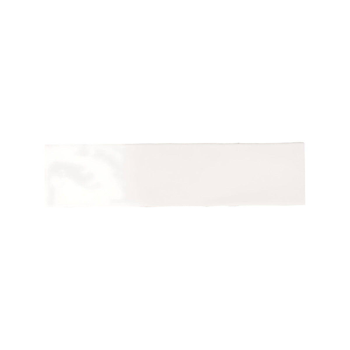 Carrelage effet Zellige Blanc 30x7,5x0,82 cm Brillant Novaril - Mur intérieur
