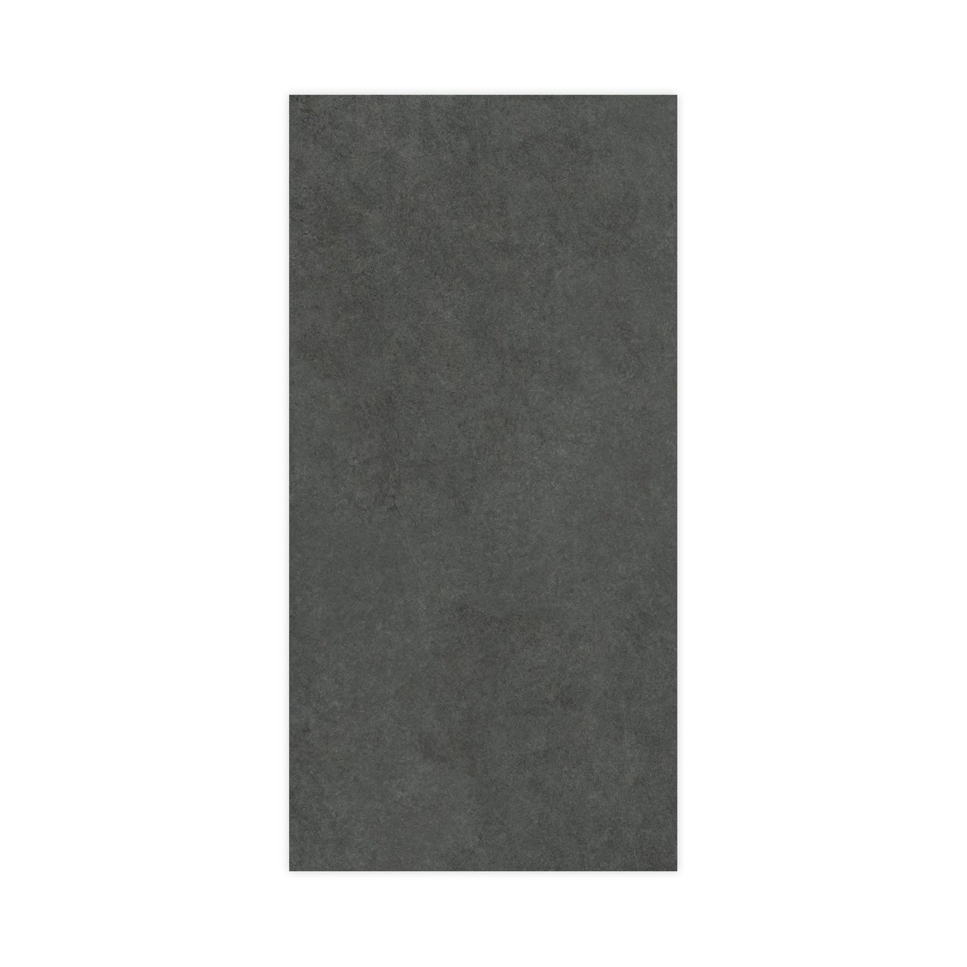 Carrelage effet Pierre Quartzite Gris Carbone 240x120x0,9 cm Mat Venturo - Mur intérieur