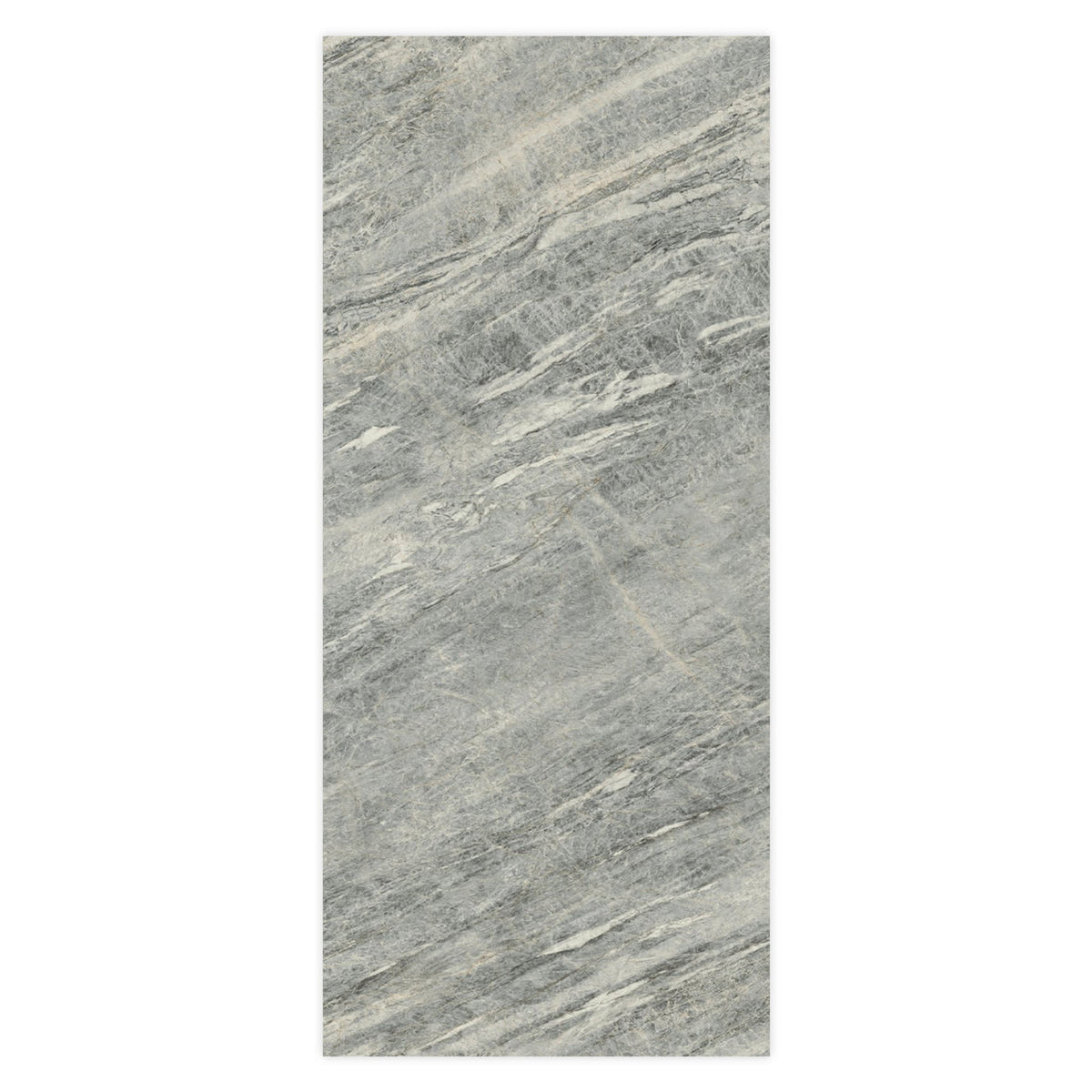 Carrelage effet Marbre Gris Celeste 278x120x0,6 cm Silk Sorvella - Mur intérieur
