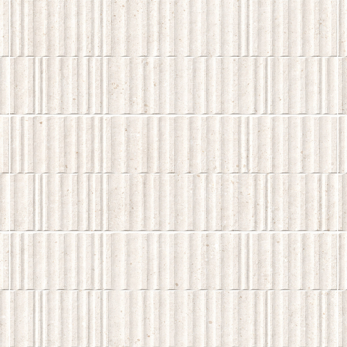 Carrelage effet Béton 3D Beige Estria 100x33,3x0,98 cm Arvelis - Mur intérieur