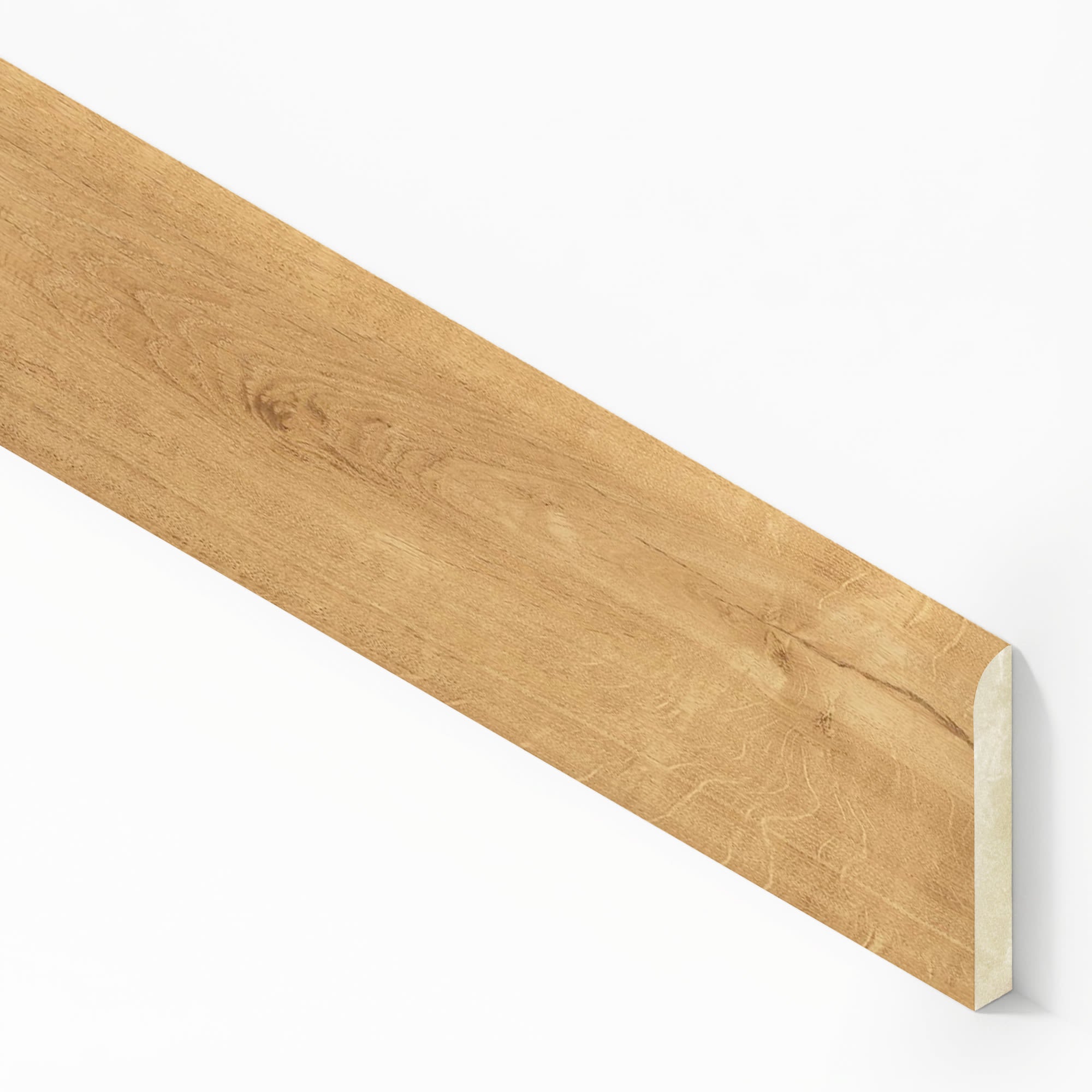 Plinthe carrelage effet Bois Chêne Brut 150x7,2 cm Mat Lorenta