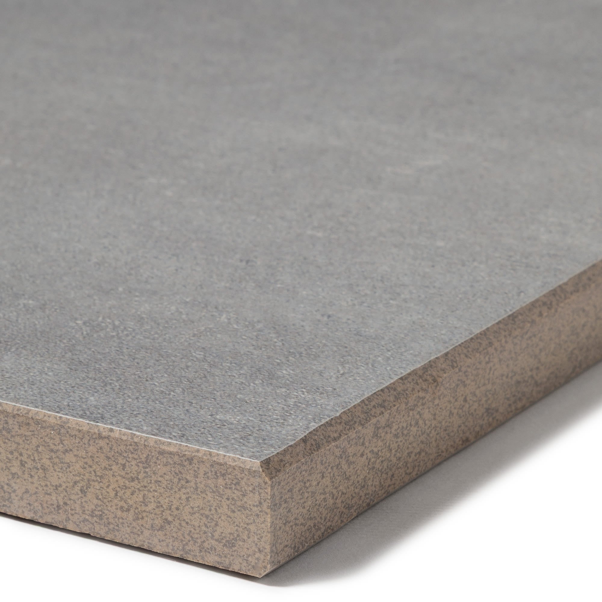 Margelle de piscine effet Béton Gris 60x28x2 cm Bord Droit Cemento