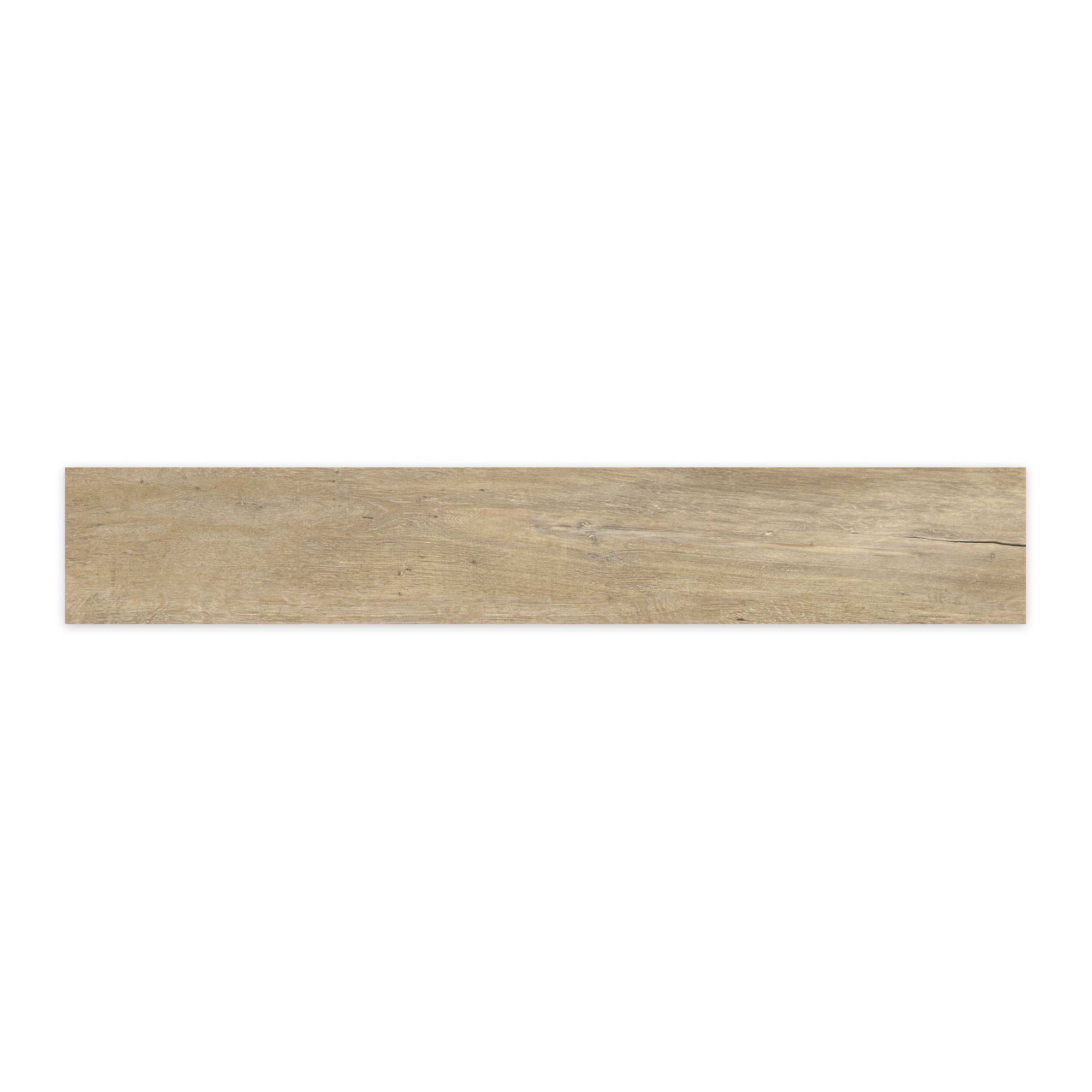Carrelage effet Parquet Bois Brun Brut 121x19,5x0,9 cm In&Out Lunerol - Sol et mur intérieur et Sol extérieur